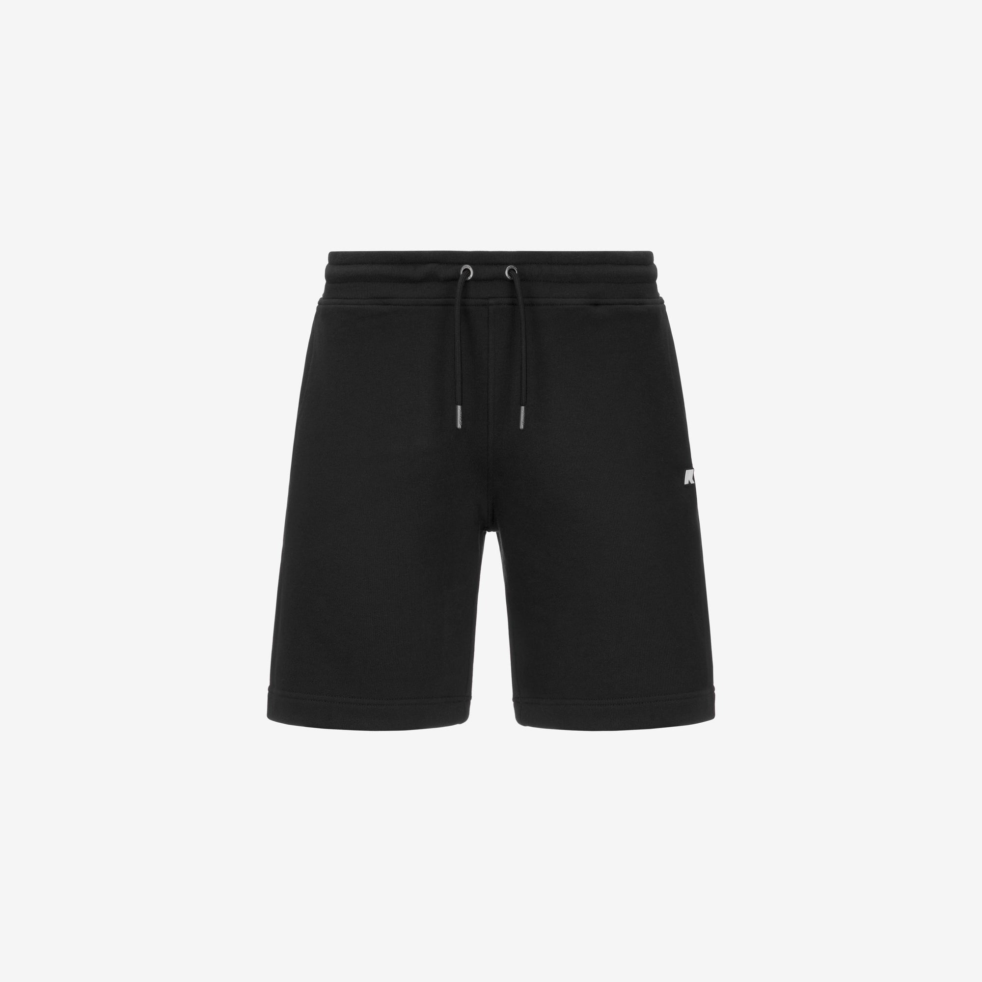 Bermuda da Uomo Sportivi in French Terry Nero con Tasche K1151SW USY K-WAY 