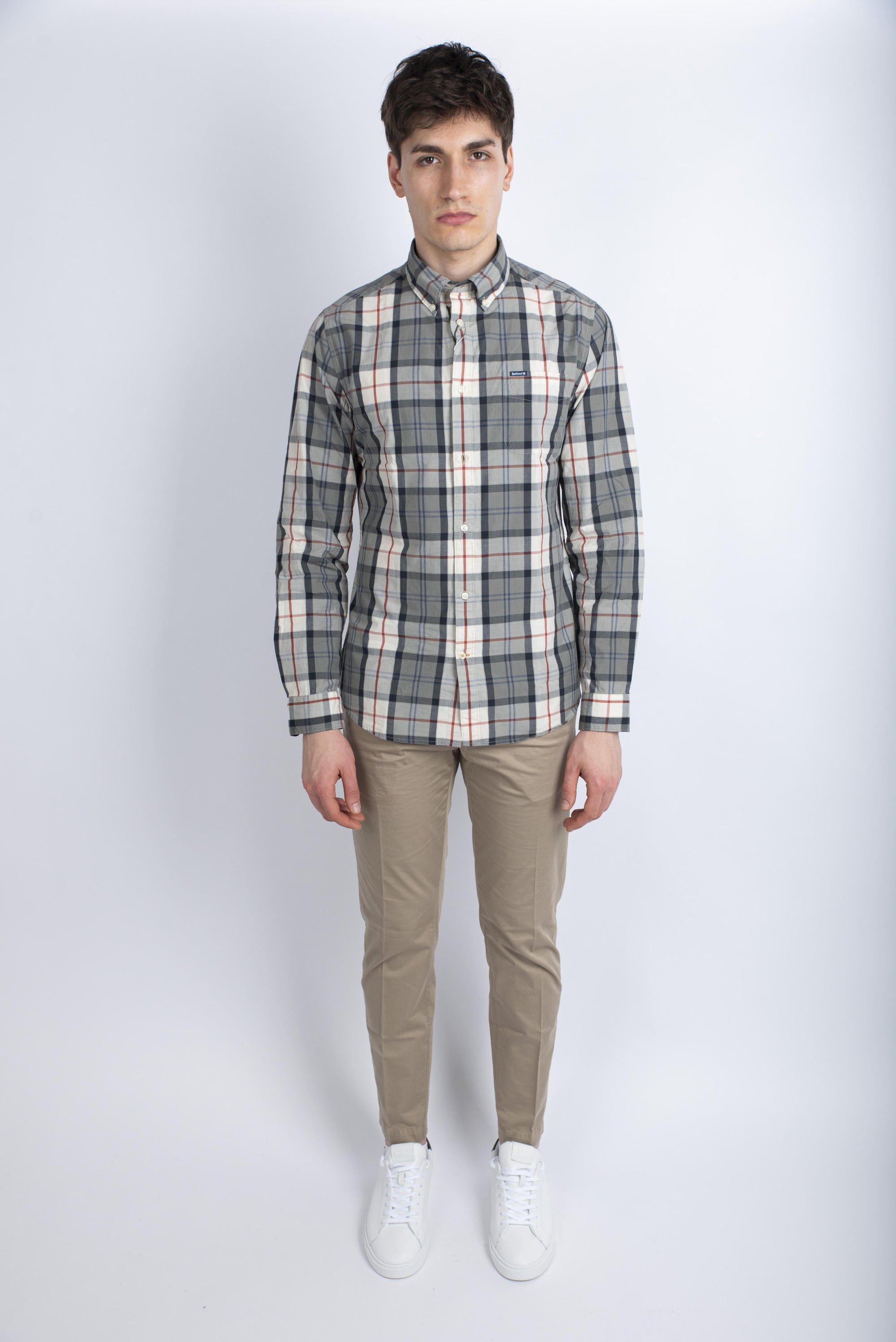 Camicia a maniche lunghe Laggon in tartan con vestibilità comoda Northshore Barbour MSH5583 TN40 BARBOUR 
