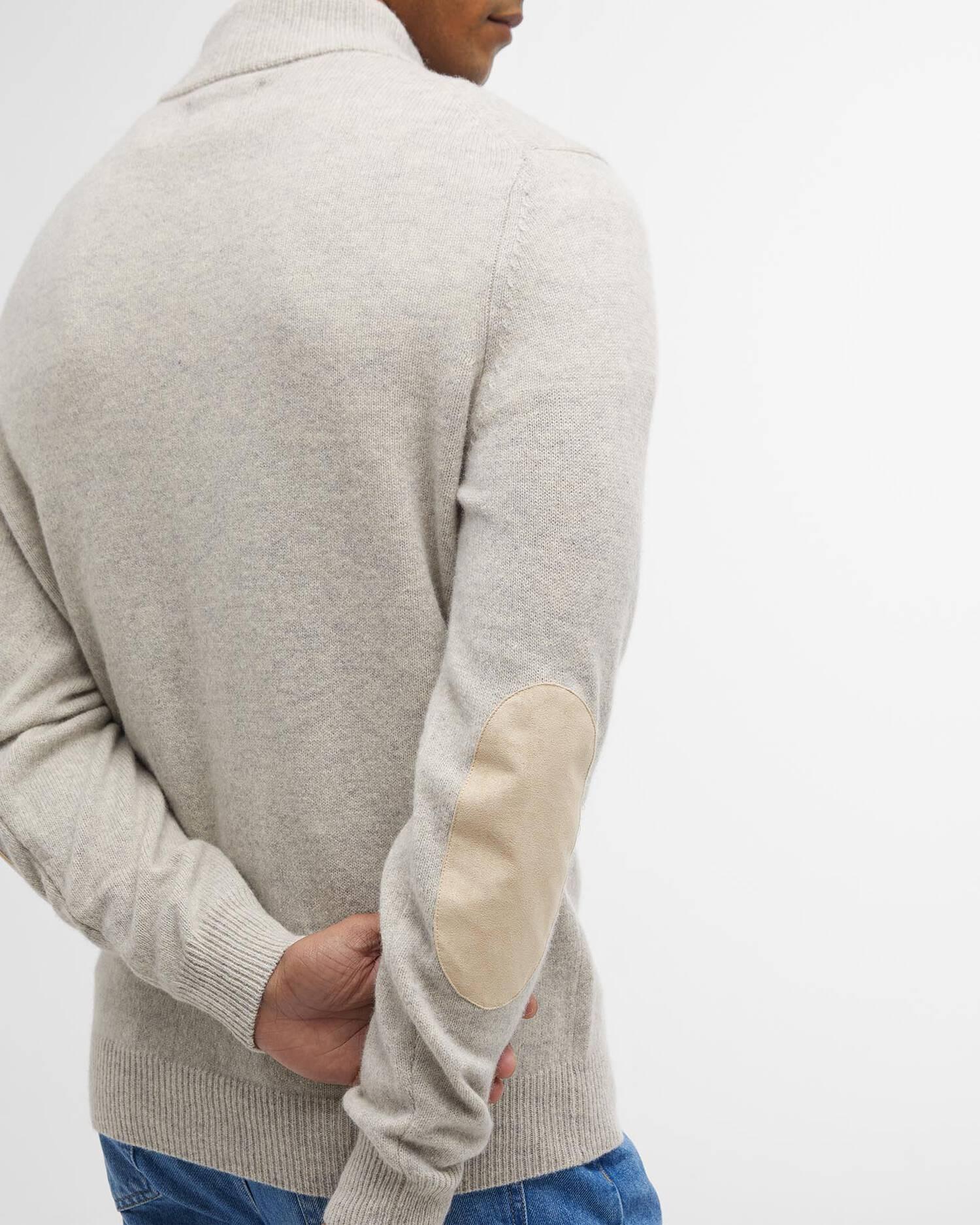 Felpa con toppa sul gomito Essential MKN0585 BE14 BARBOUR 