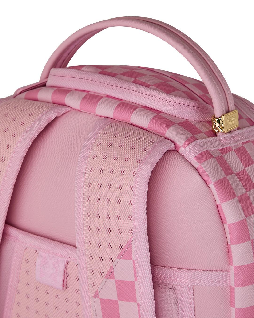 Pink sip patch dlxsv backpack 910B8717 NSZ SPRAYGROUND 
