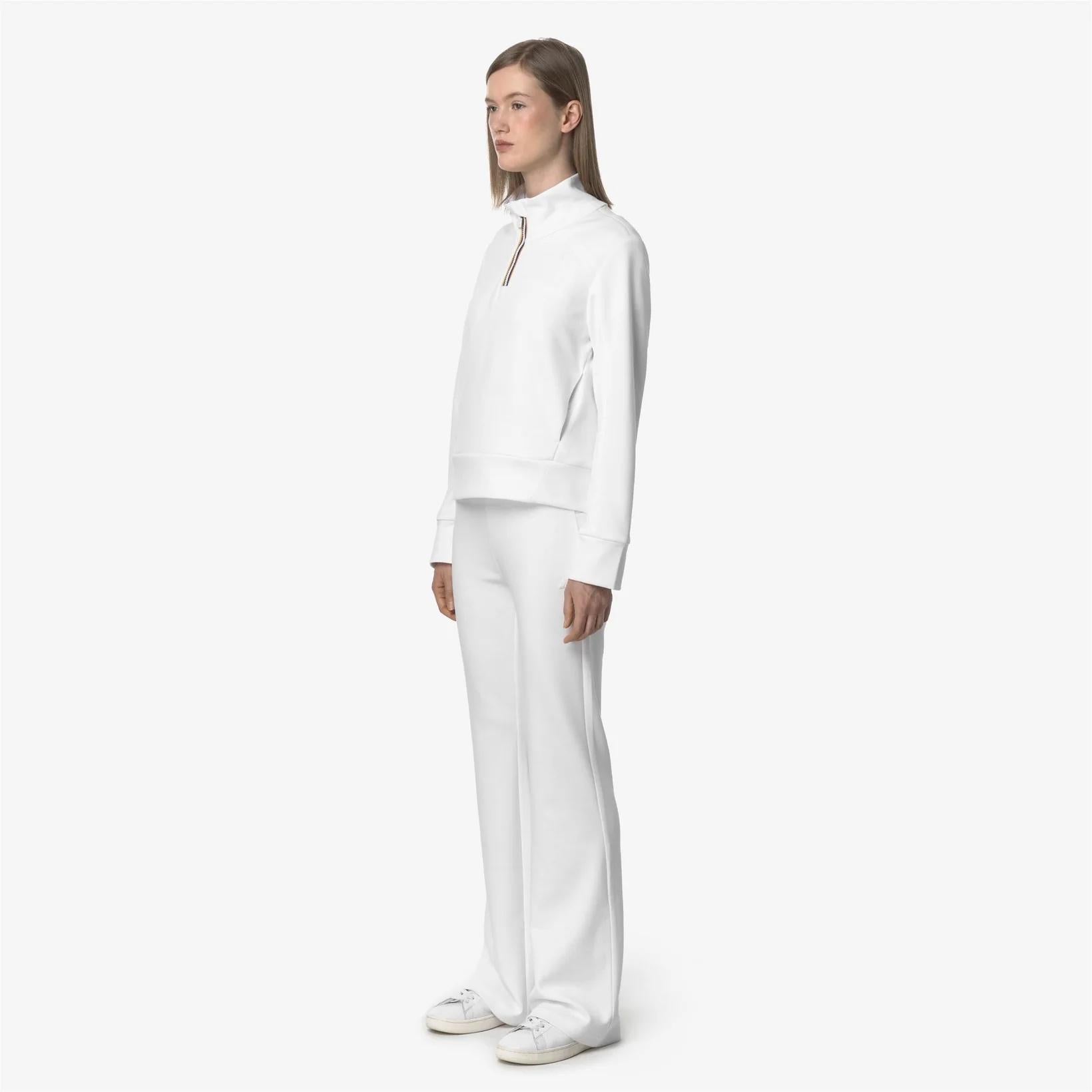 Pantalone Jenny Light Spacer donna bianco K2123NW 001 K-WAY 