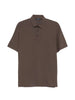 Polo in jersey crepe