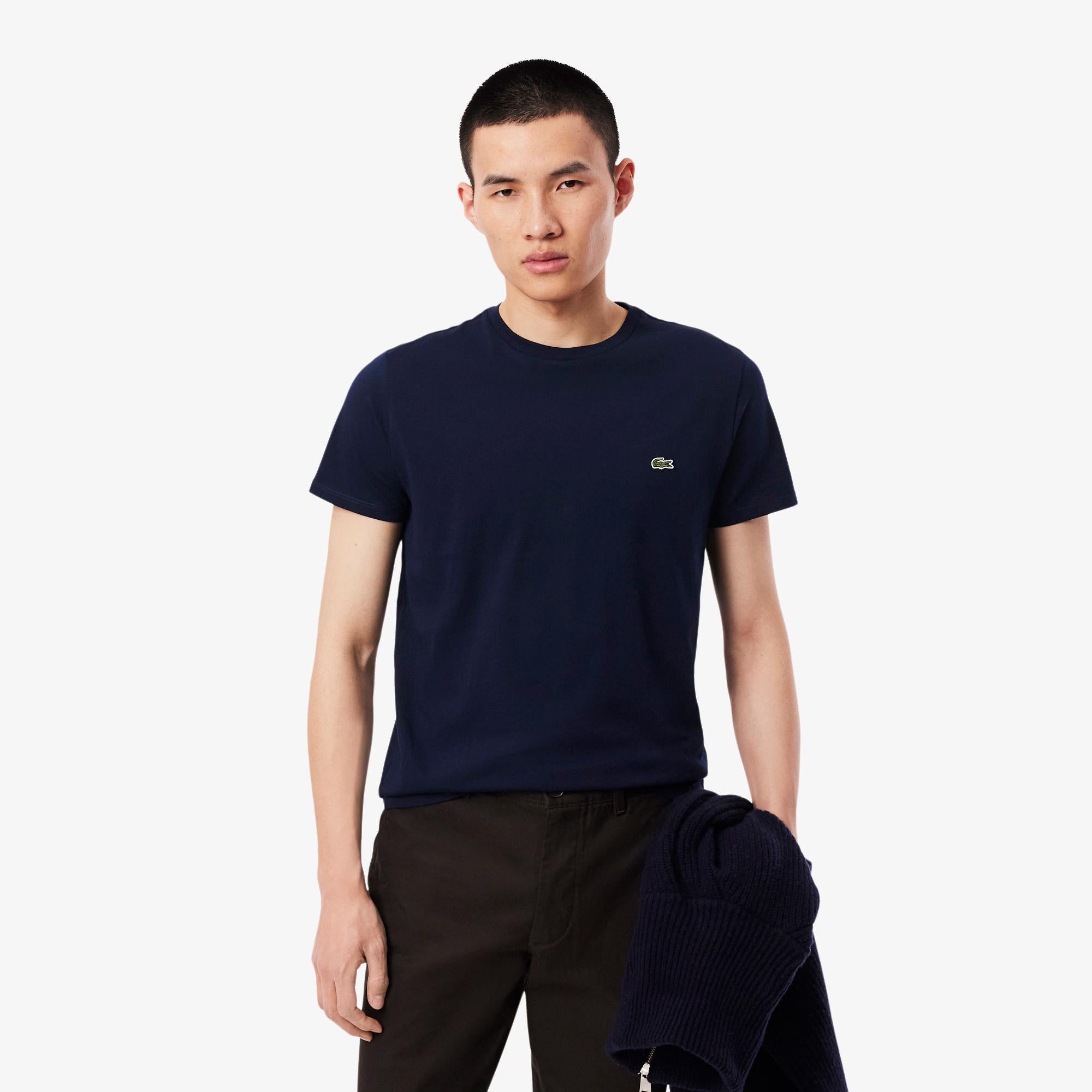 T-shirt in cotone Pima TH6709 166 LACOSTE 