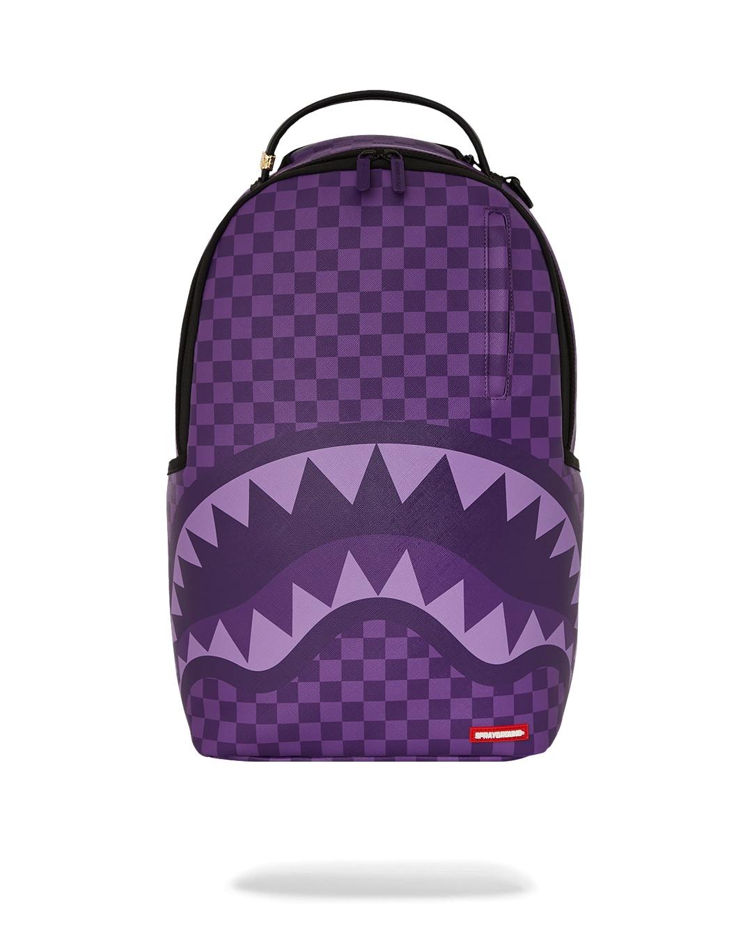 Zaino purple shark in Paris 910B7645 NSZ SPRAYGROUND 