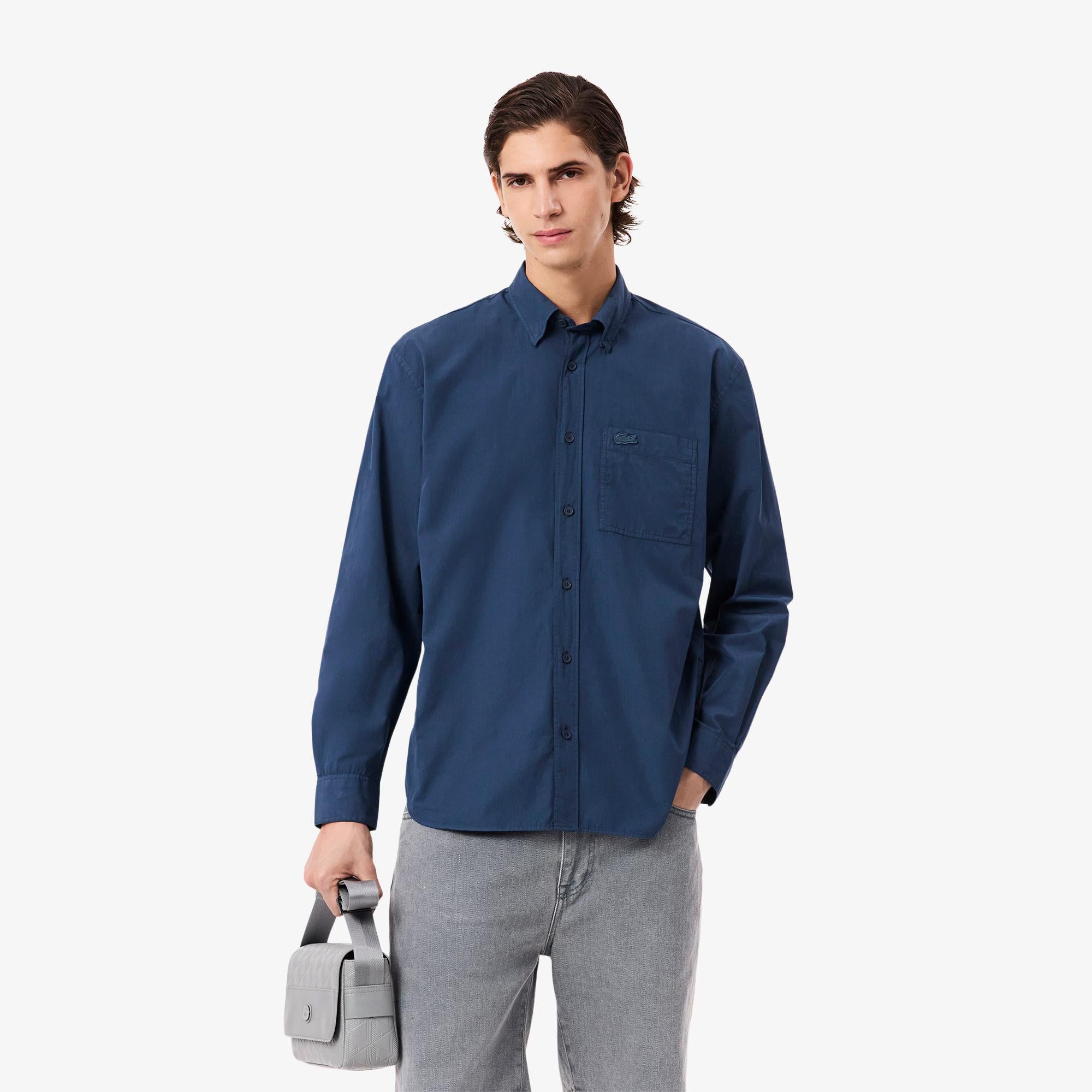 Camicia in popeline CH9119 G5I LACOSTE 