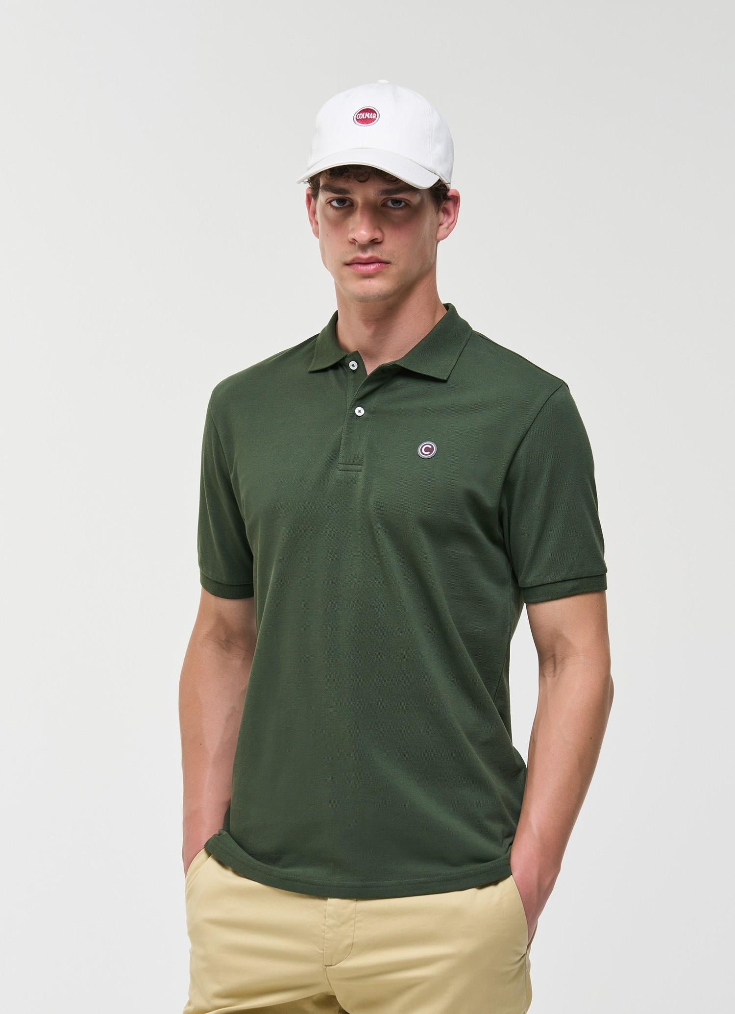 Polo in piquè di cotone 76627XH 769 COLMAR 