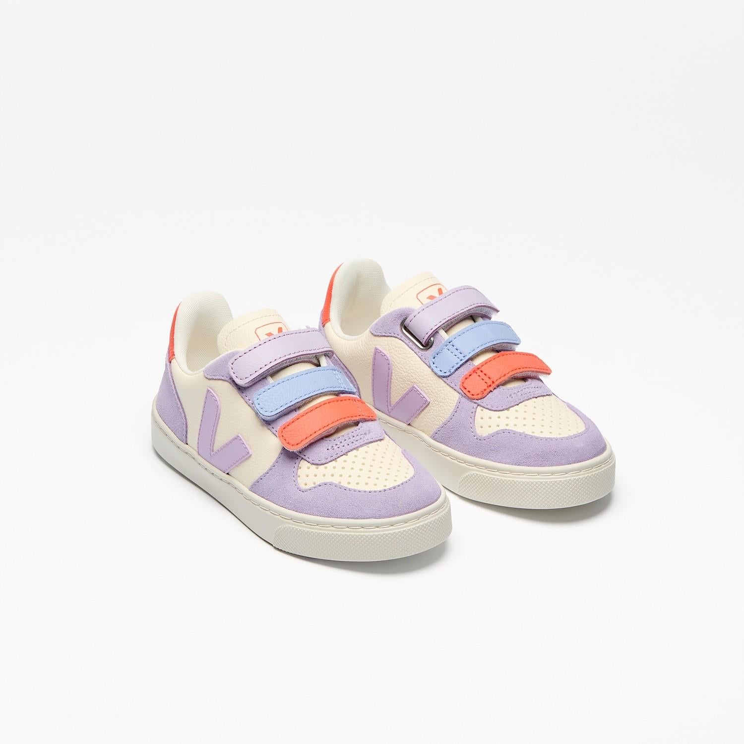 V-10 leather cashew multico orchid CV0520A 614A VEJA 