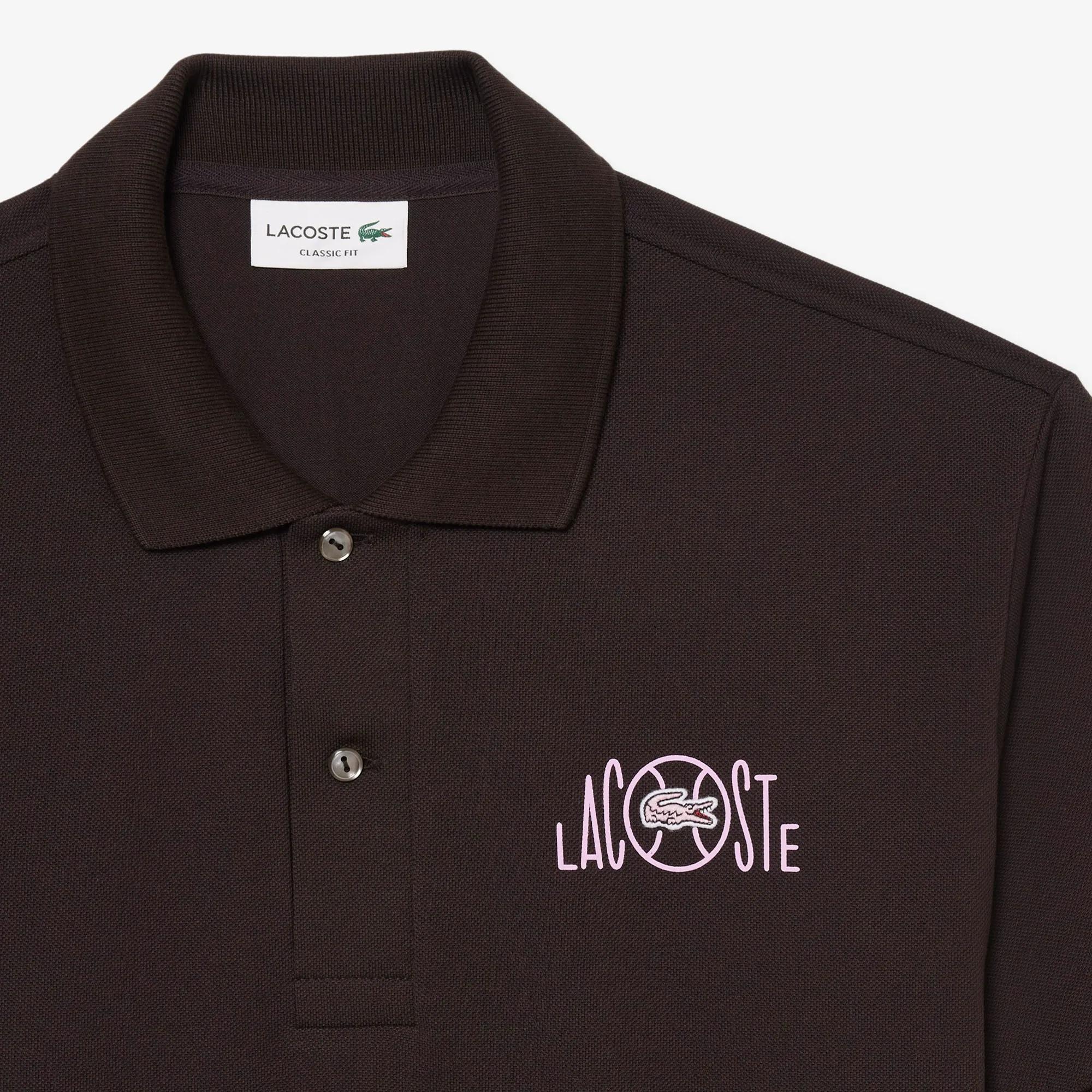 Polo classic fit con marchio grafico PH2080 3LA LACOSTE 