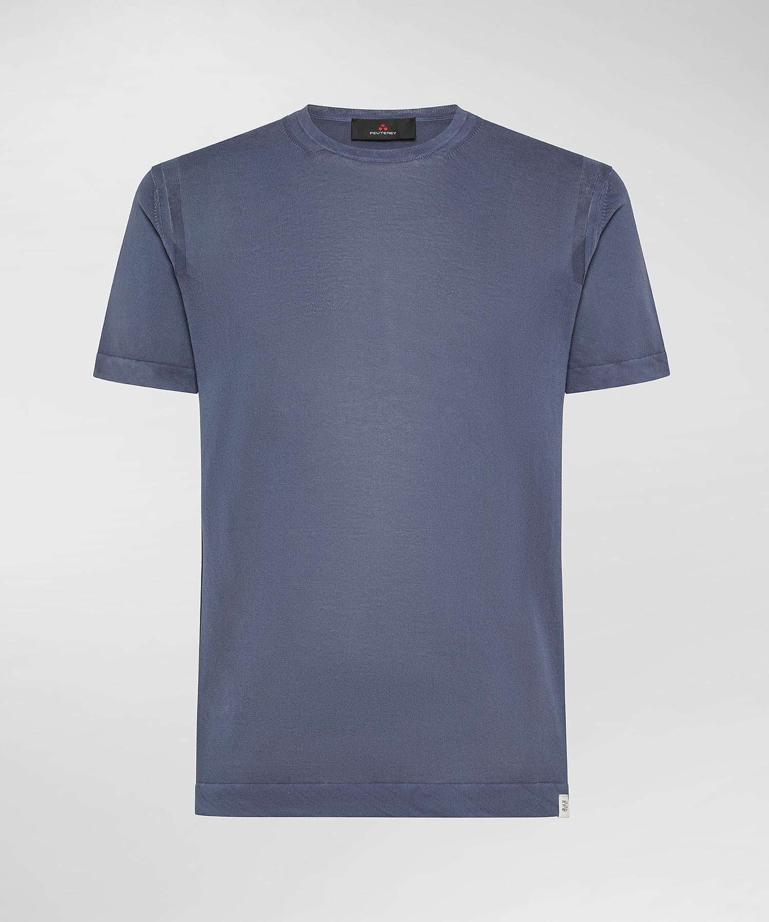 Nias FRS 02 T-Shirt in Tricot di cotone squalo PEU5457 793 PEUTEREY 