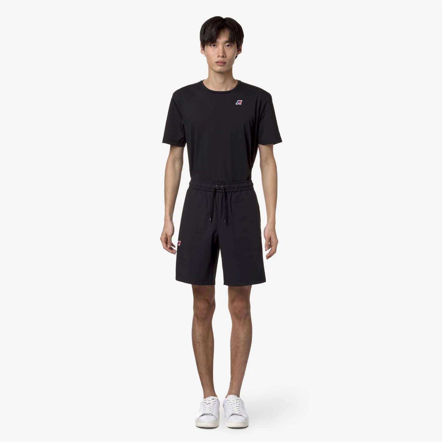 Pantaloncini sportivi da viaggio unisex nero K7124QW USY K-WAY 