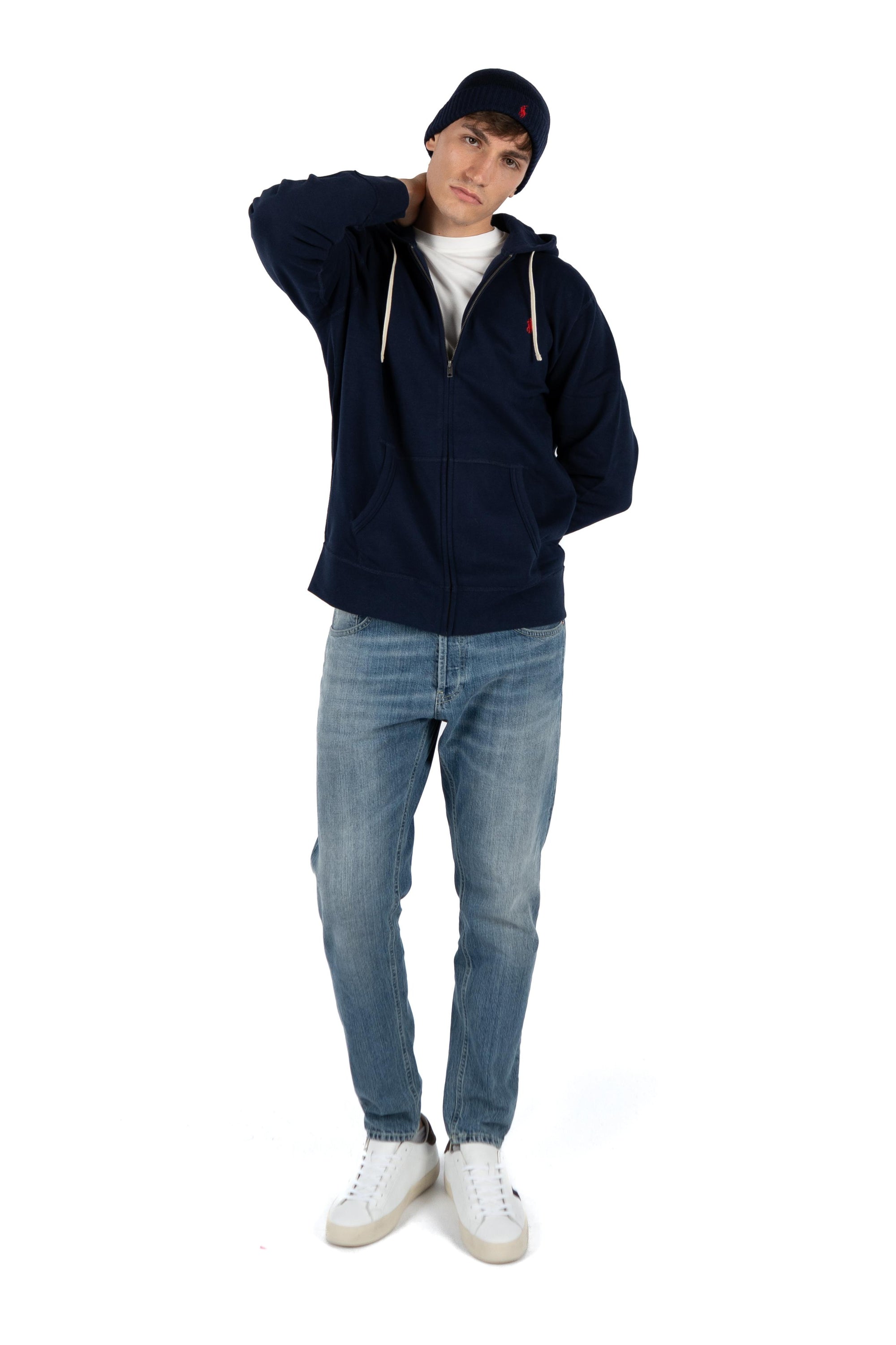 Berretto in lana con pony 710886137 002 POLO RALPH LAUREN 