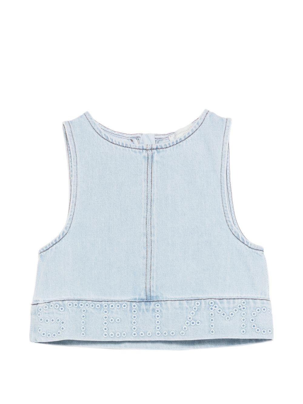 Top in denim TY5A52Z0746 600 STELLA MCCARTNEY 