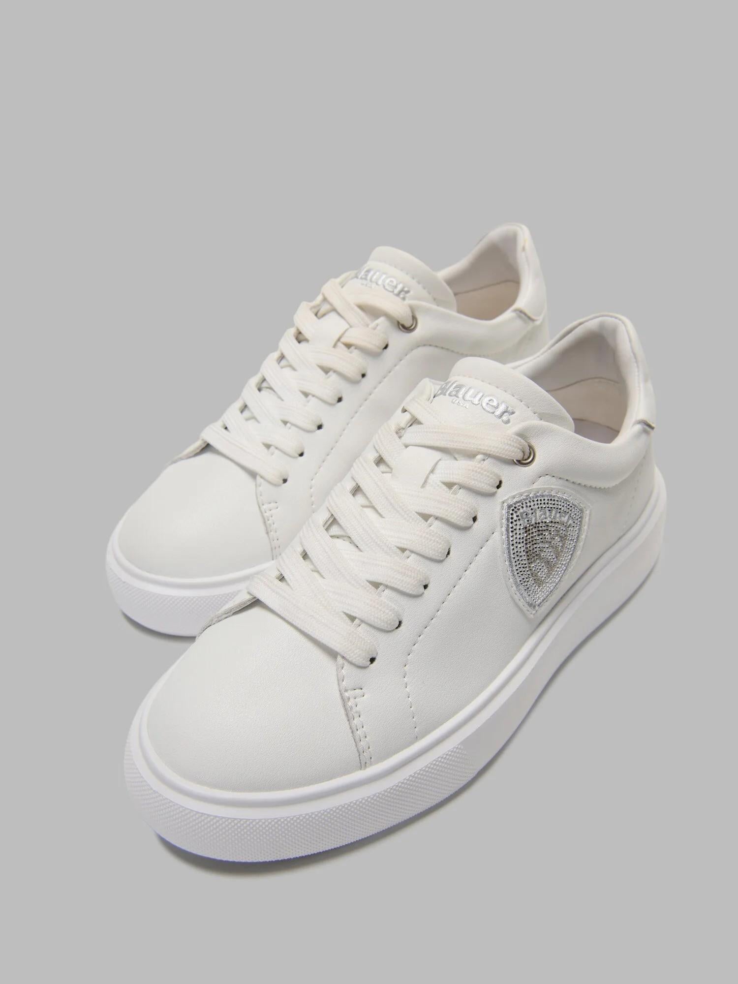 Sneaker Venus01-Lea F5VENUS01LEA WHI BLAUER SHOES 