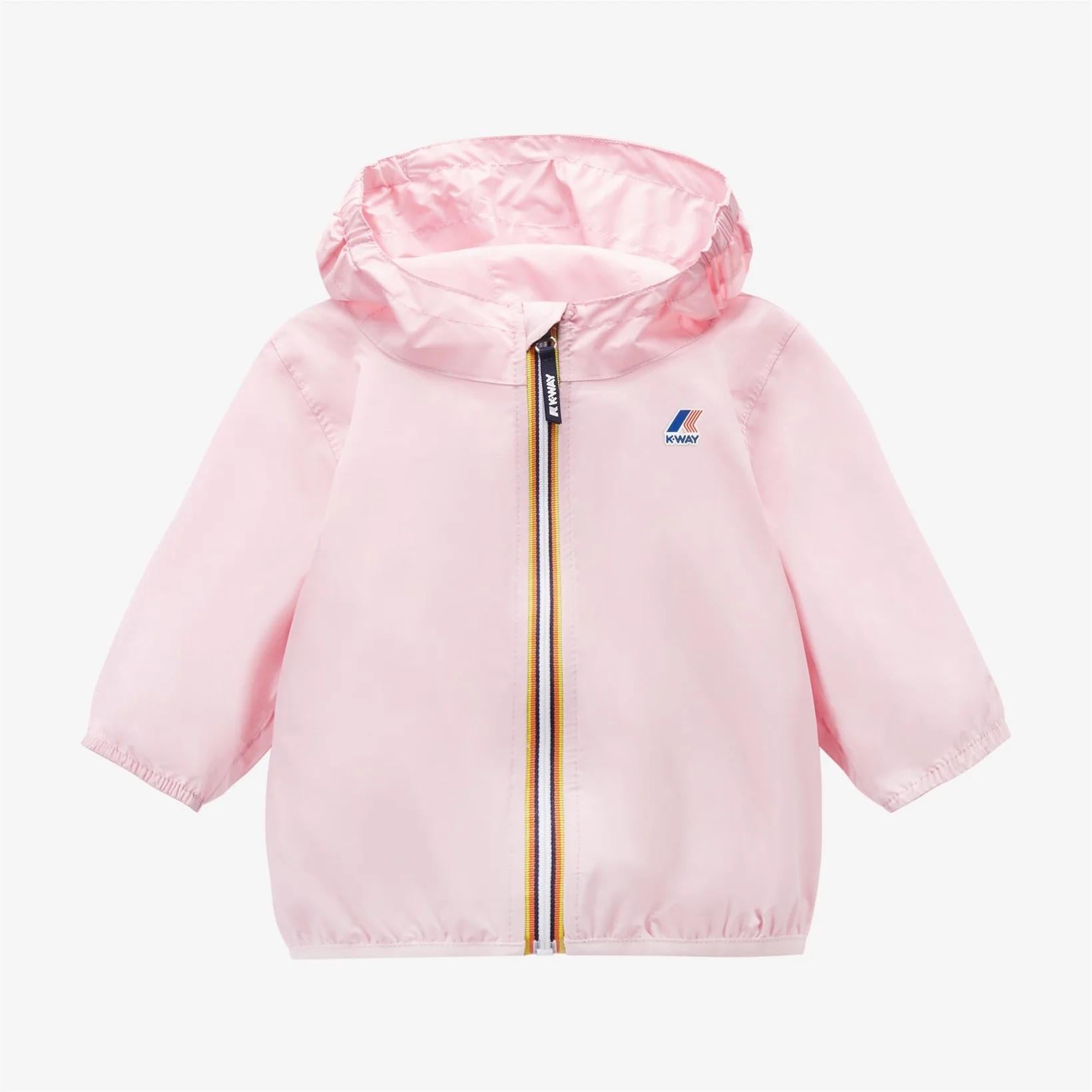 Giacca impermeabile neonati rosa K2137XWA V18 K-WAY 
