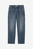 Women's Pierce Pant Straight blue dark used washed jeans trousers