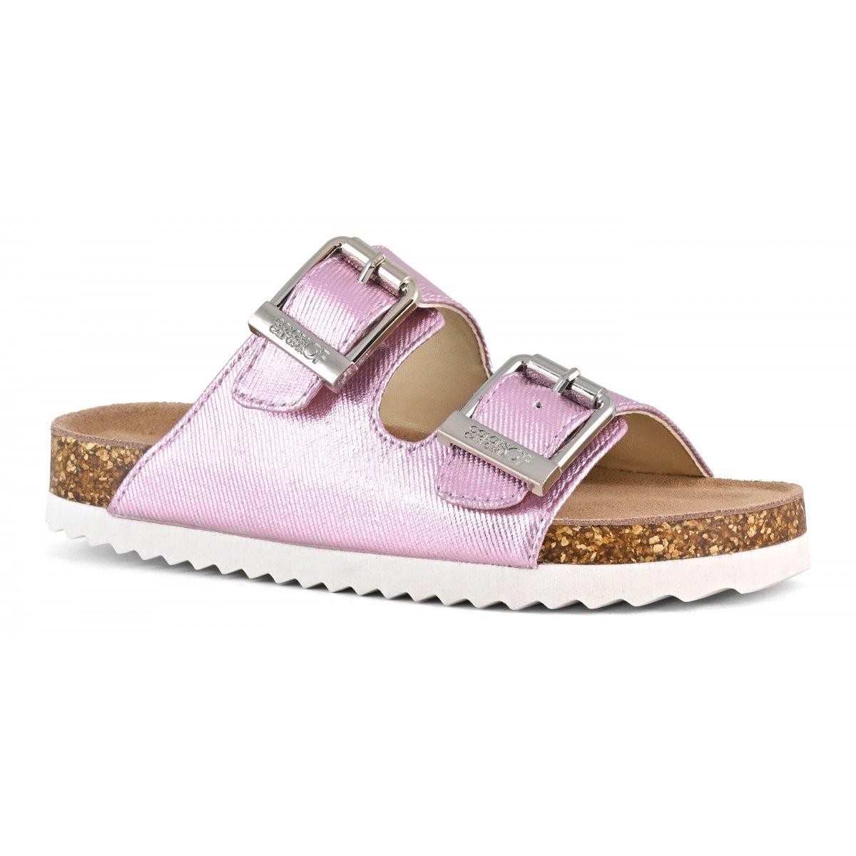 Sandalo in tessuto laminato HC2507 PINKN COLORS OF CALIFORNIA 