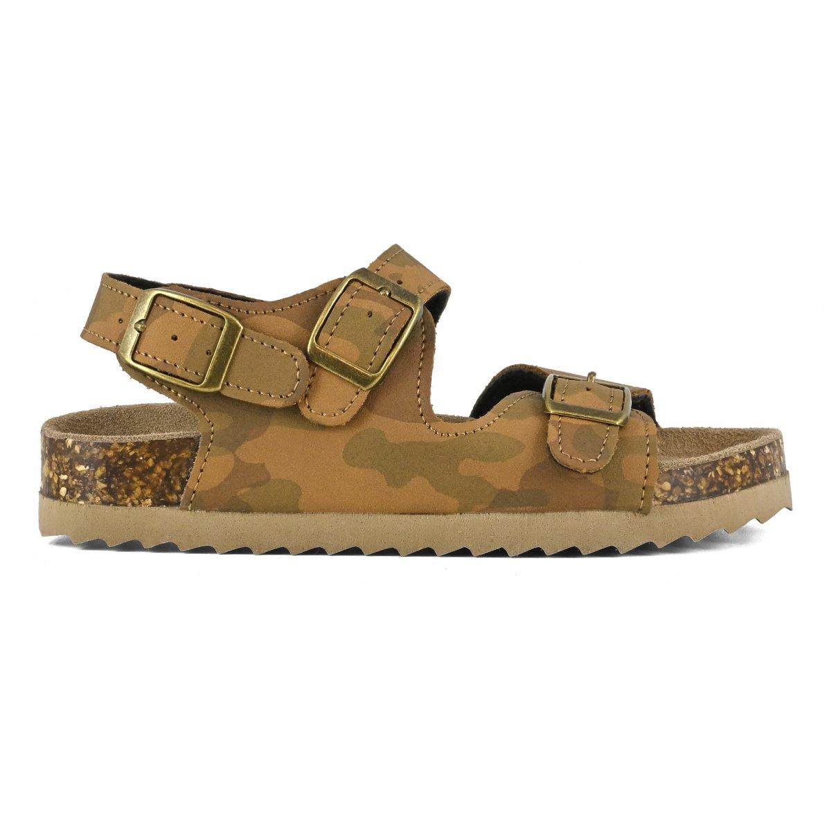 Sandalo bambino con tre fibbie HC2412 CAMO COLORS OF CALIFORNIA 