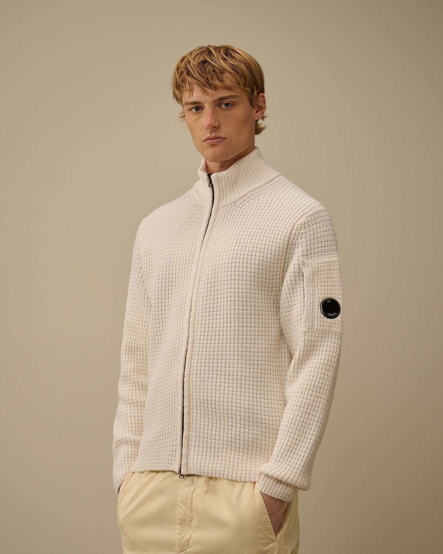 Maglione full zip 19CMKN131A 103 C.P. COMPANY 