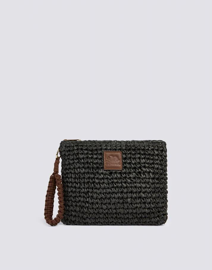 Mini borsa in paper straw AW740ABPA100 00401 SUNDEK 