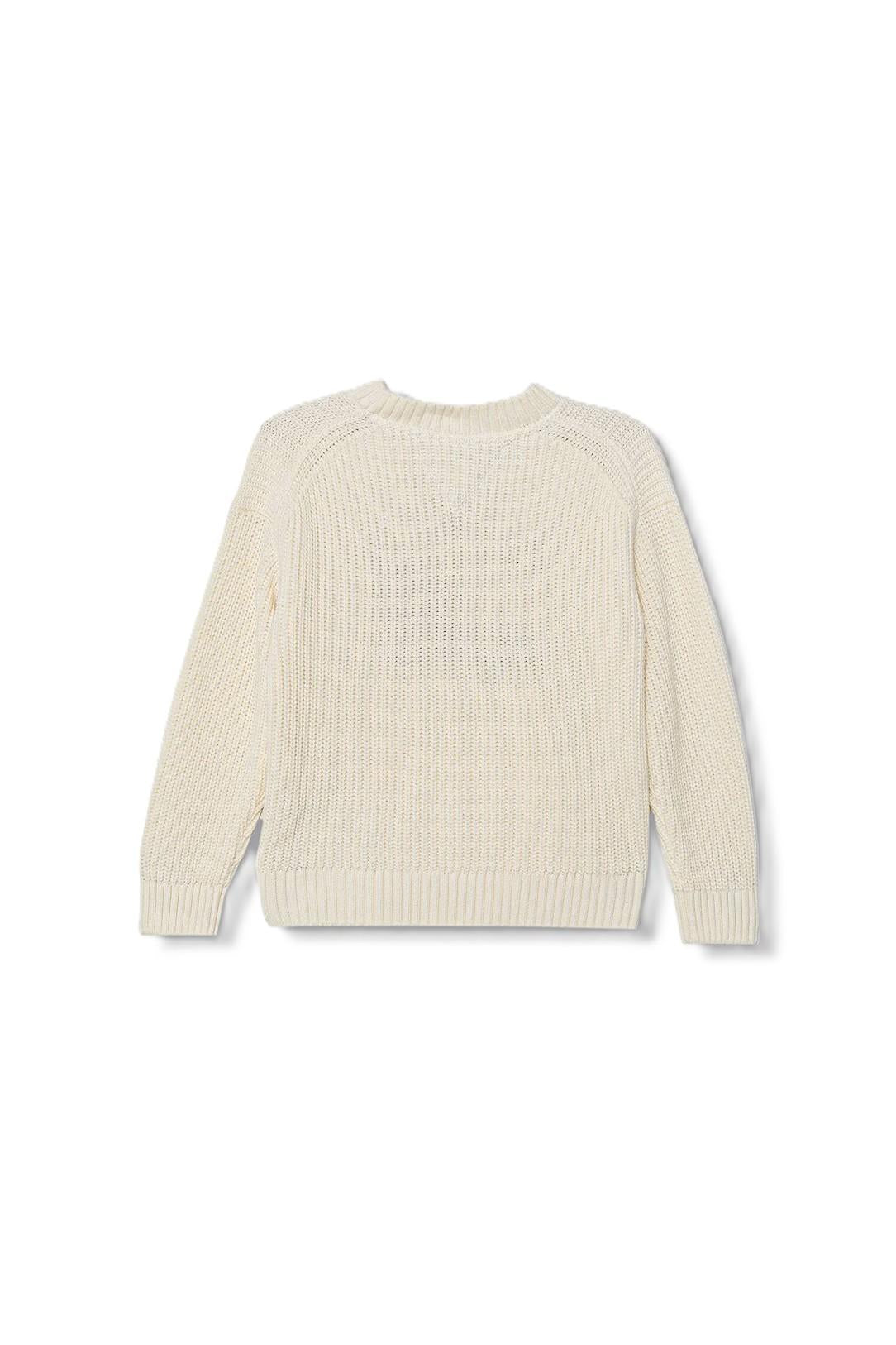 Pullover Heritage in maglia KB0KB10071J YA8 TOMMY HILFIGER 