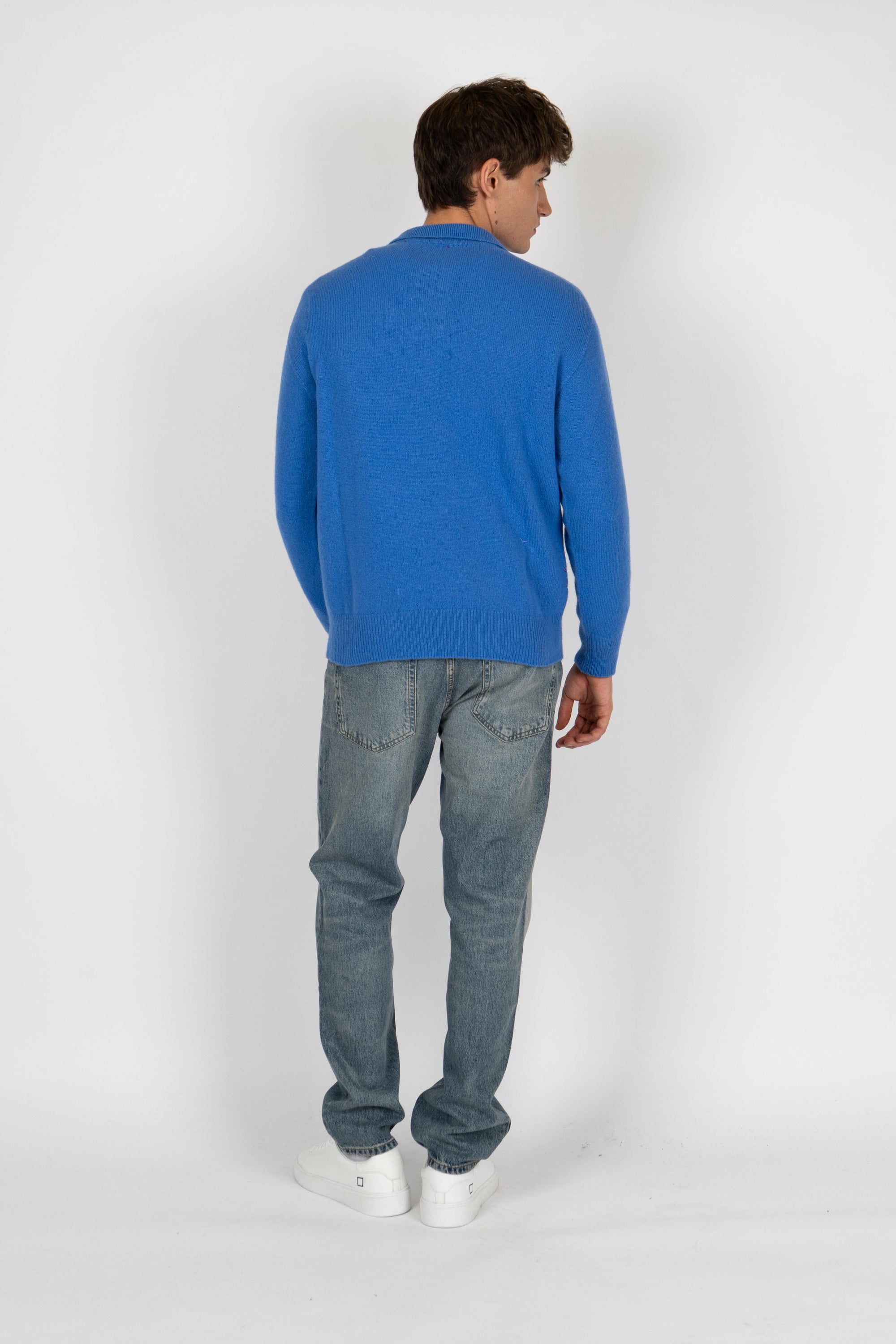 Maglioncino polo B9F0009 FU86M AMARANTO 