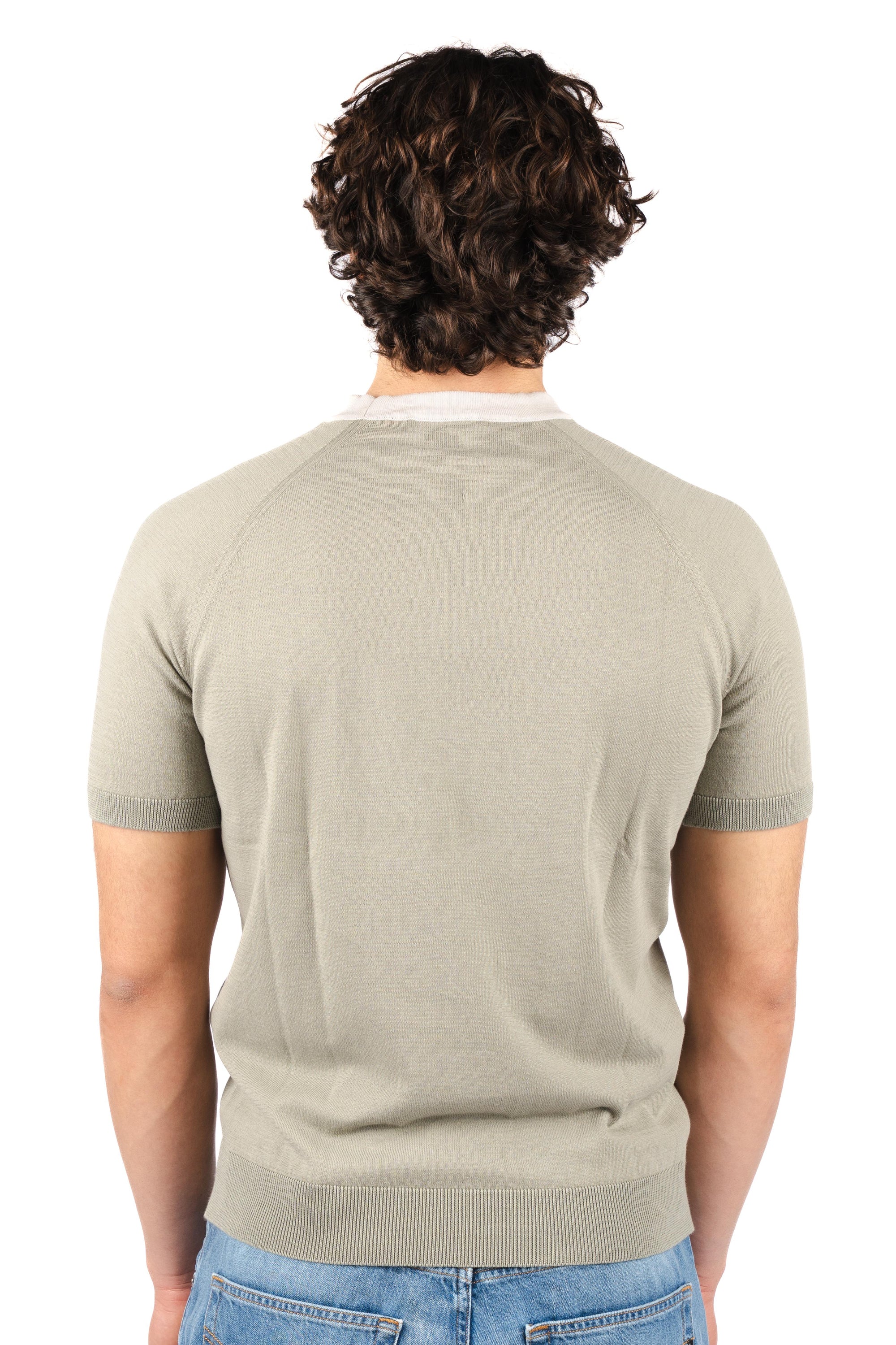 T-shirt in cotone biologico 57181/18045 479 GRAN SASSO 