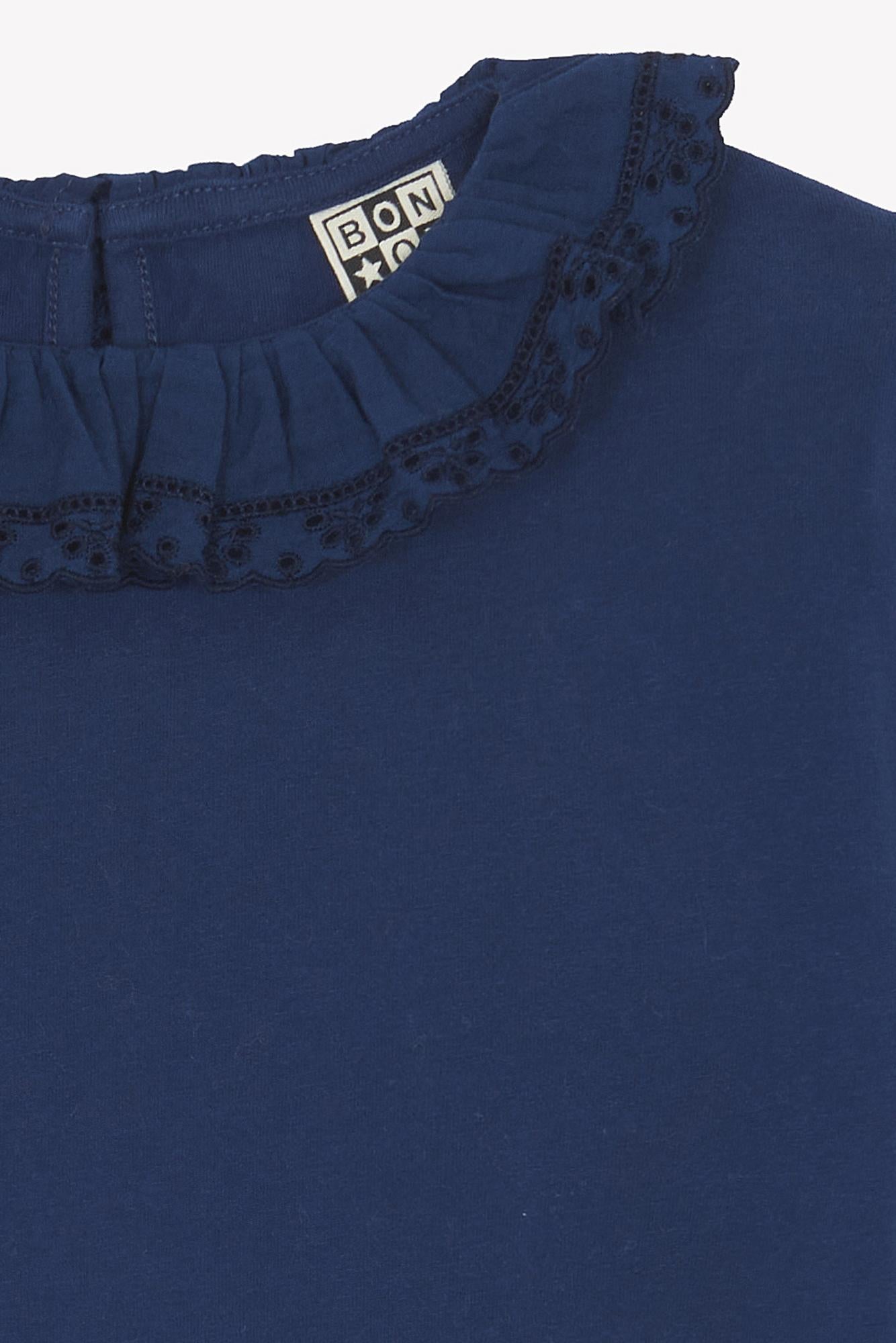 T-shirt con colletto BB10102 40325HA BONTON 