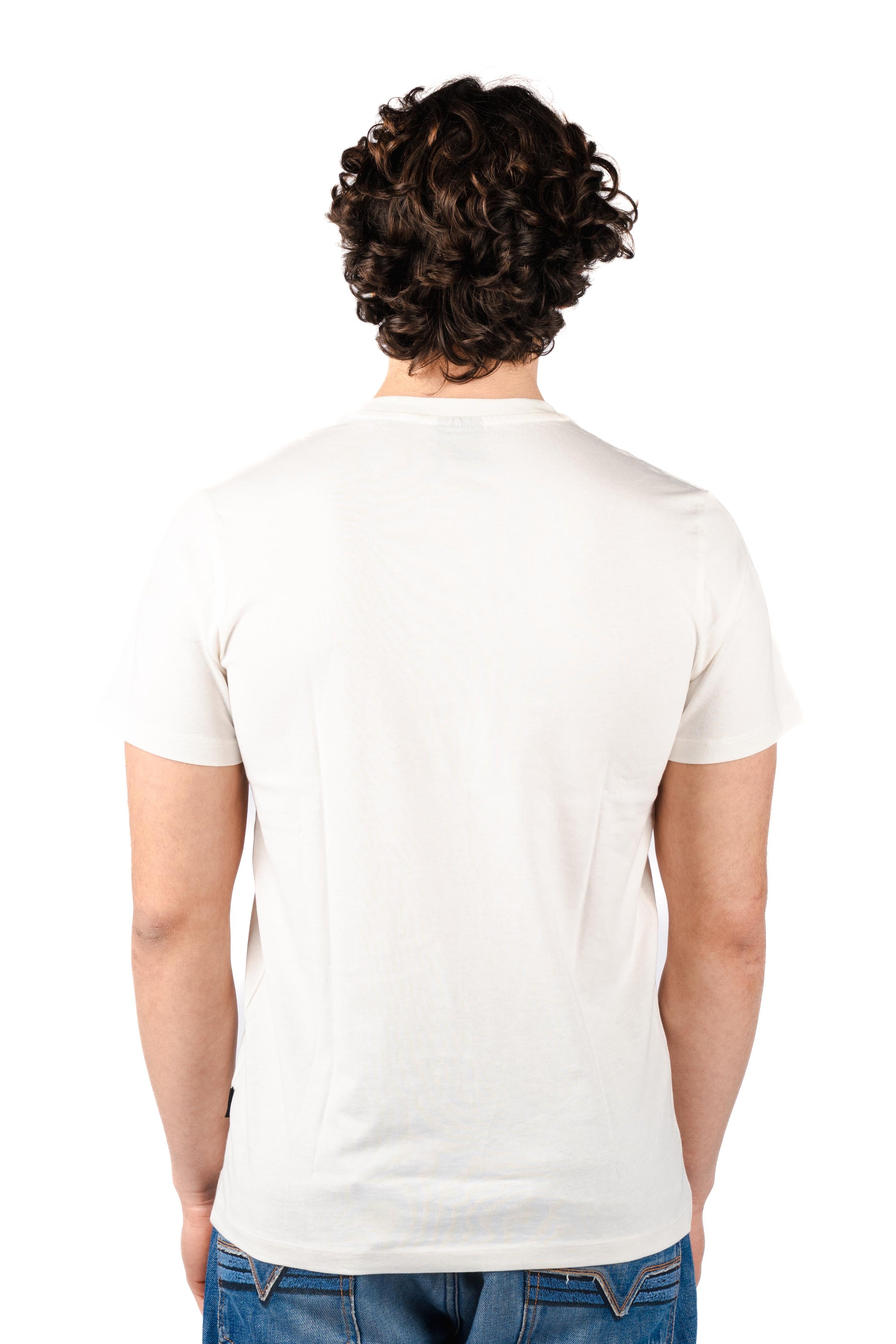 T-shirt icon pocket R4528M261 WHITE REFRIGUE 