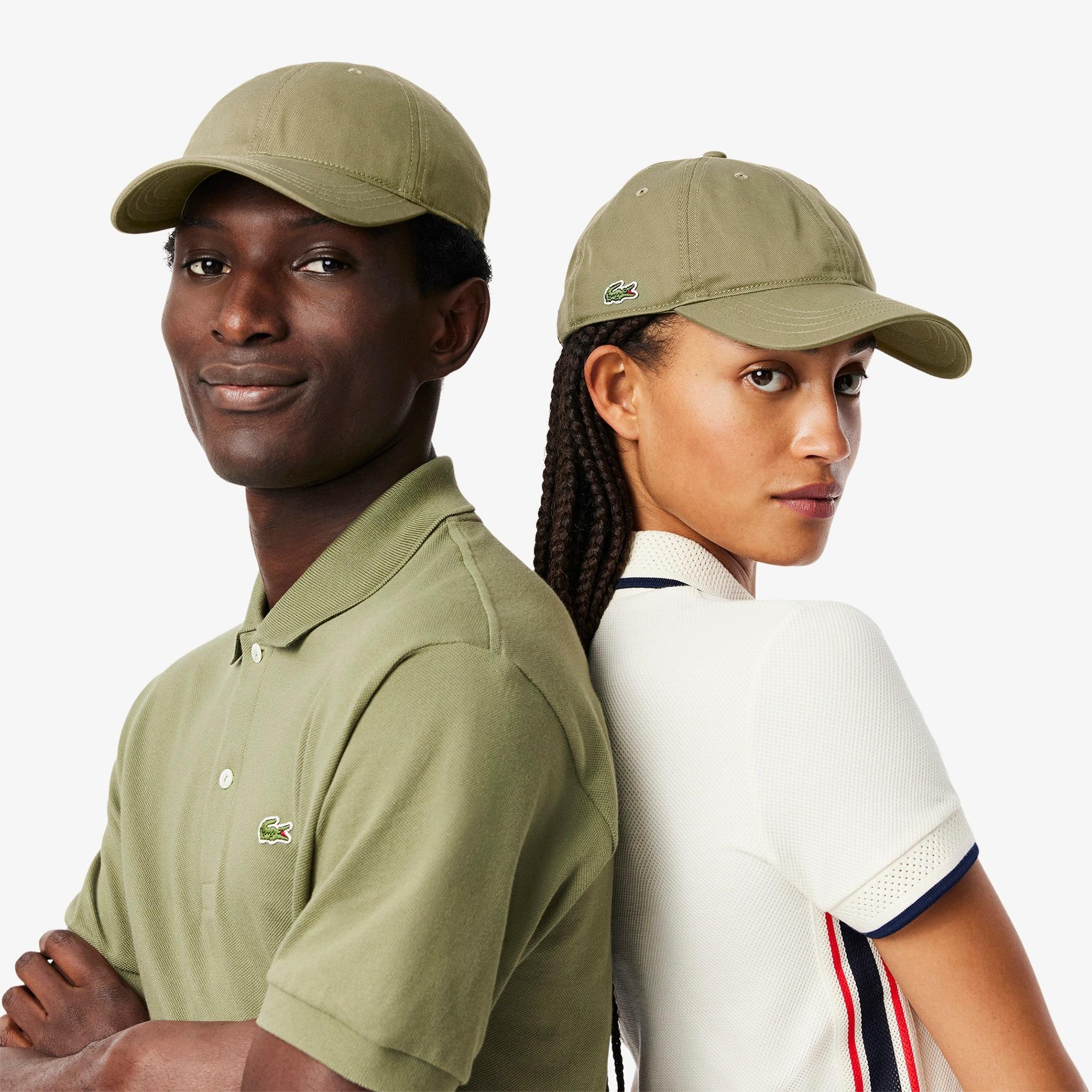 Berretto in twill di cotone RK0440 BMY LACOSTE 