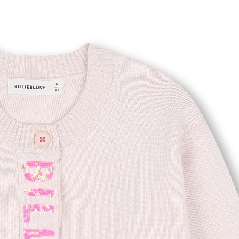 Cardigan in maglia U21372 47VA BILLIEBLUSH 
