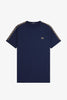 T-shirt Ringer con fettuccia a contrasto