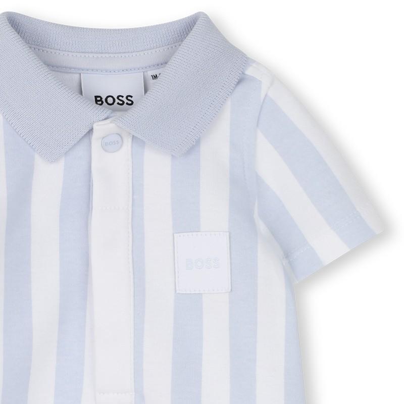 Pagliaccetto a righe J53032 771 BOSS 