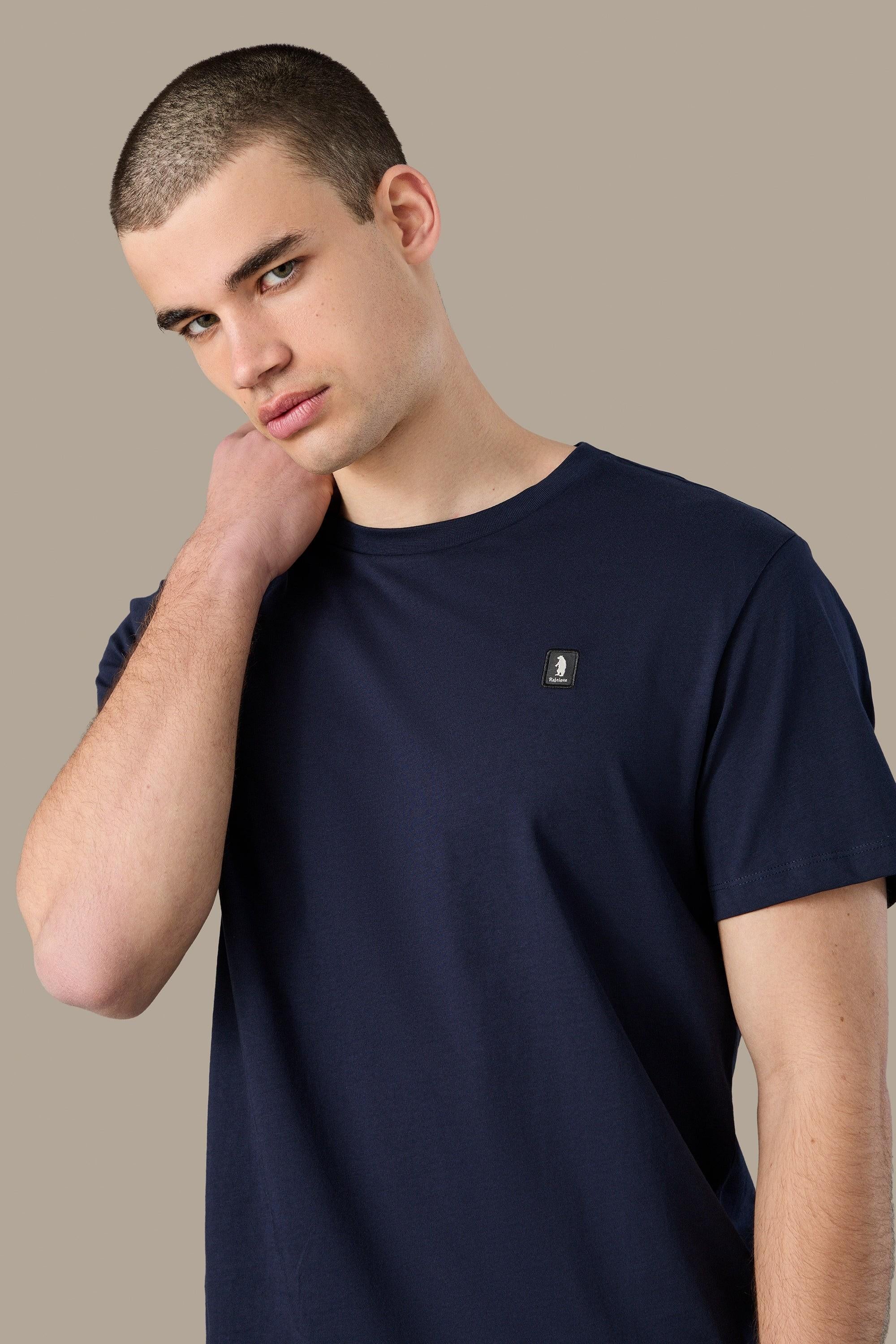 T-shirt icon patch R4529M261 NAVY REFRIGUE 