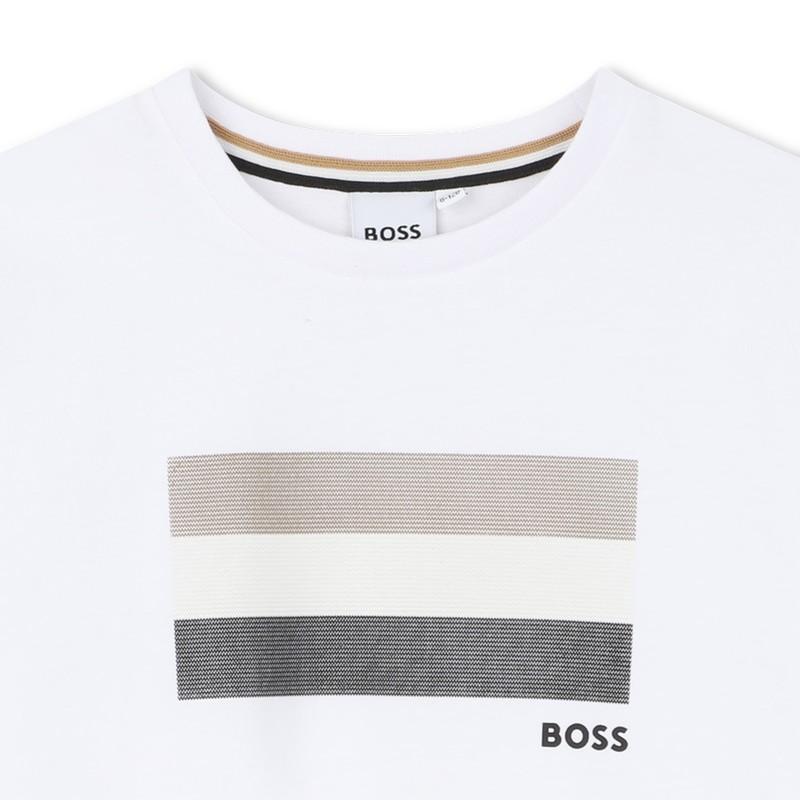 T-shirt con stampa  J52979 10P BOSS 