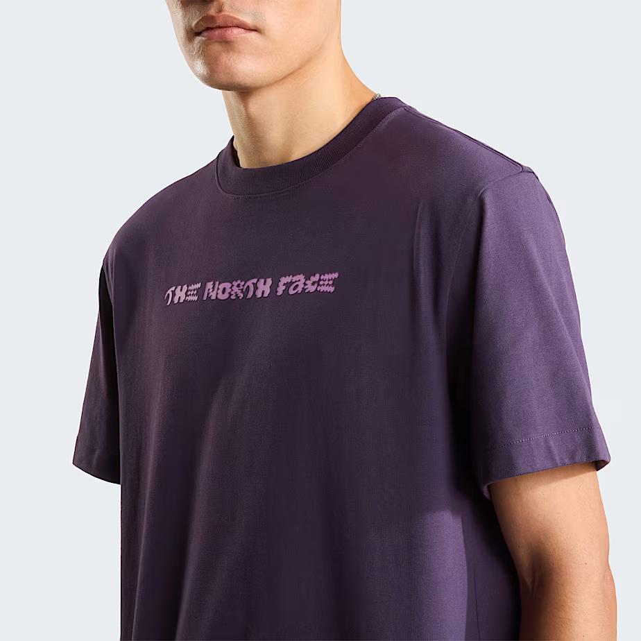 T-shirt Logo Twist Relaxed con grafica NF0A8GQV G5O1 THE NORTH FACE 