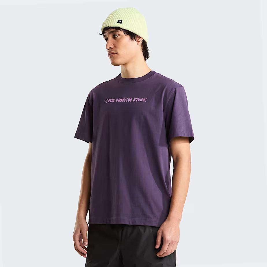 T-shirt Logo Twist Relaxed con grafica NF0A8GQV G5O1 THE NORTH FACE 