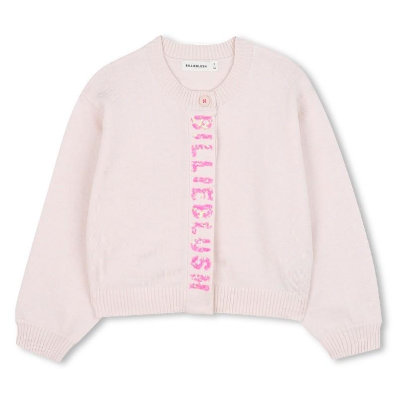 Cardigan in maglia U21372 47V BILLIEBLUSH 