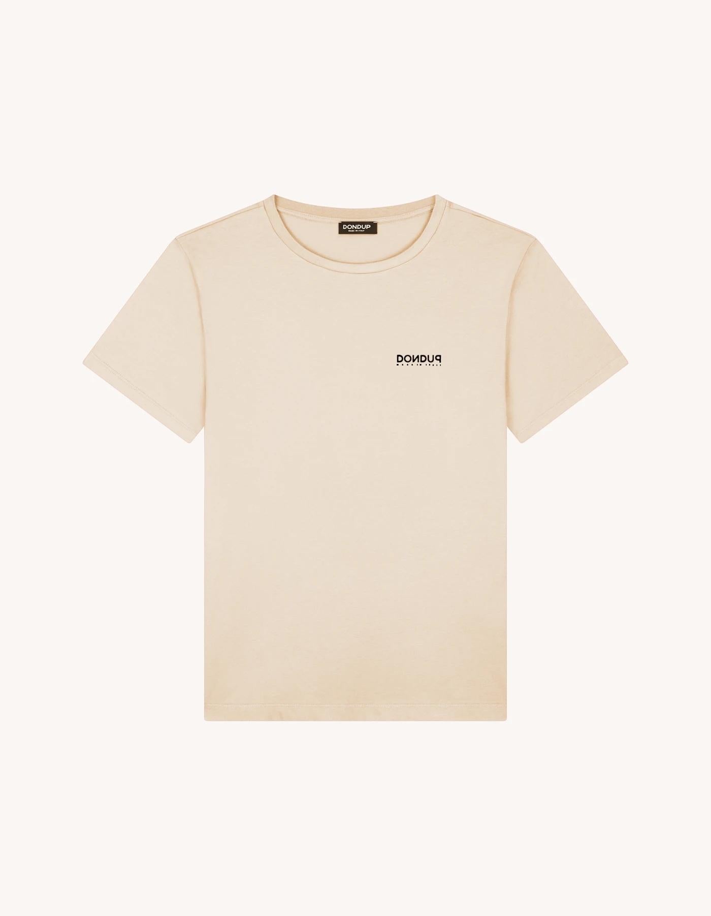 T-shirt girocollo regular US198JF0309UIT8 010 DONDUP 