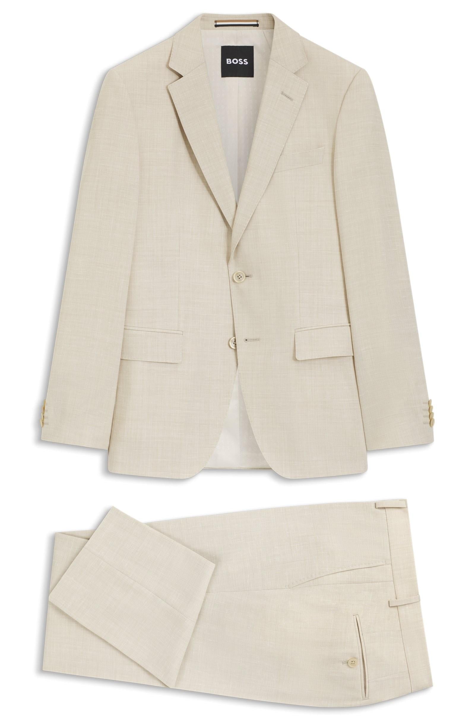 Abito due pezzi slim-fit in tessuto 50561834 286 BOSS 