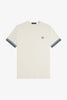 T-shirt con doppia riga
