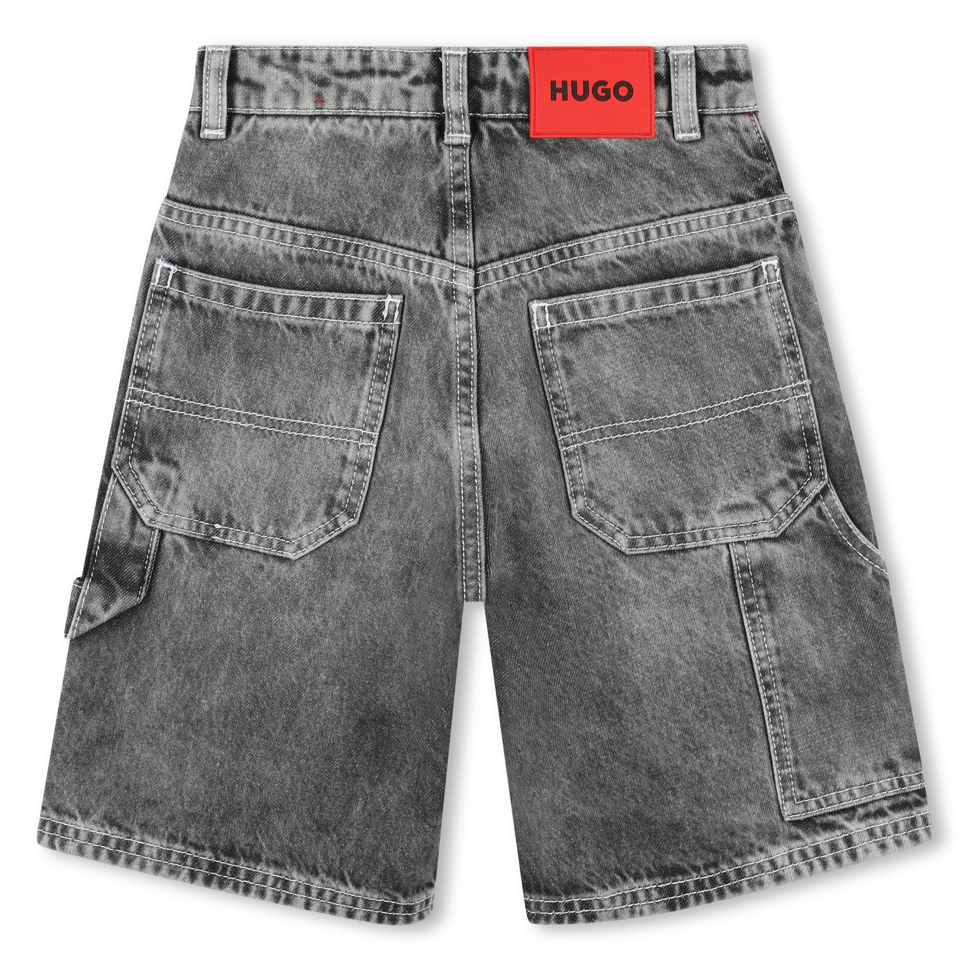 Shorts in denim G00376 Z21 HUGO 