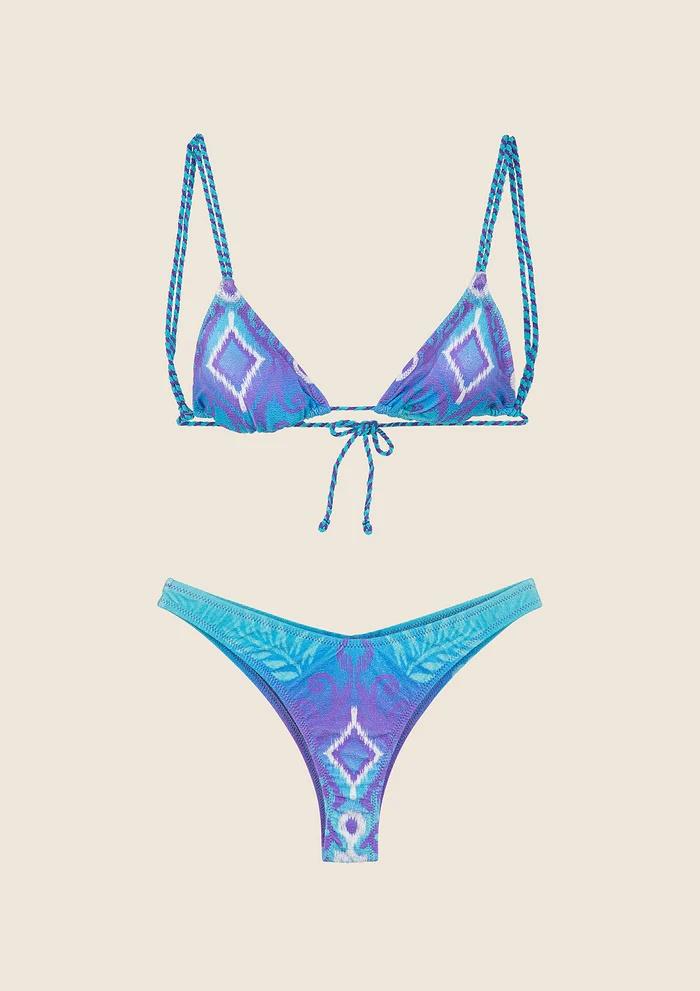 Bikini Triangolo con Slip Americano Fisso Fantasia 1020X 56 F**K 