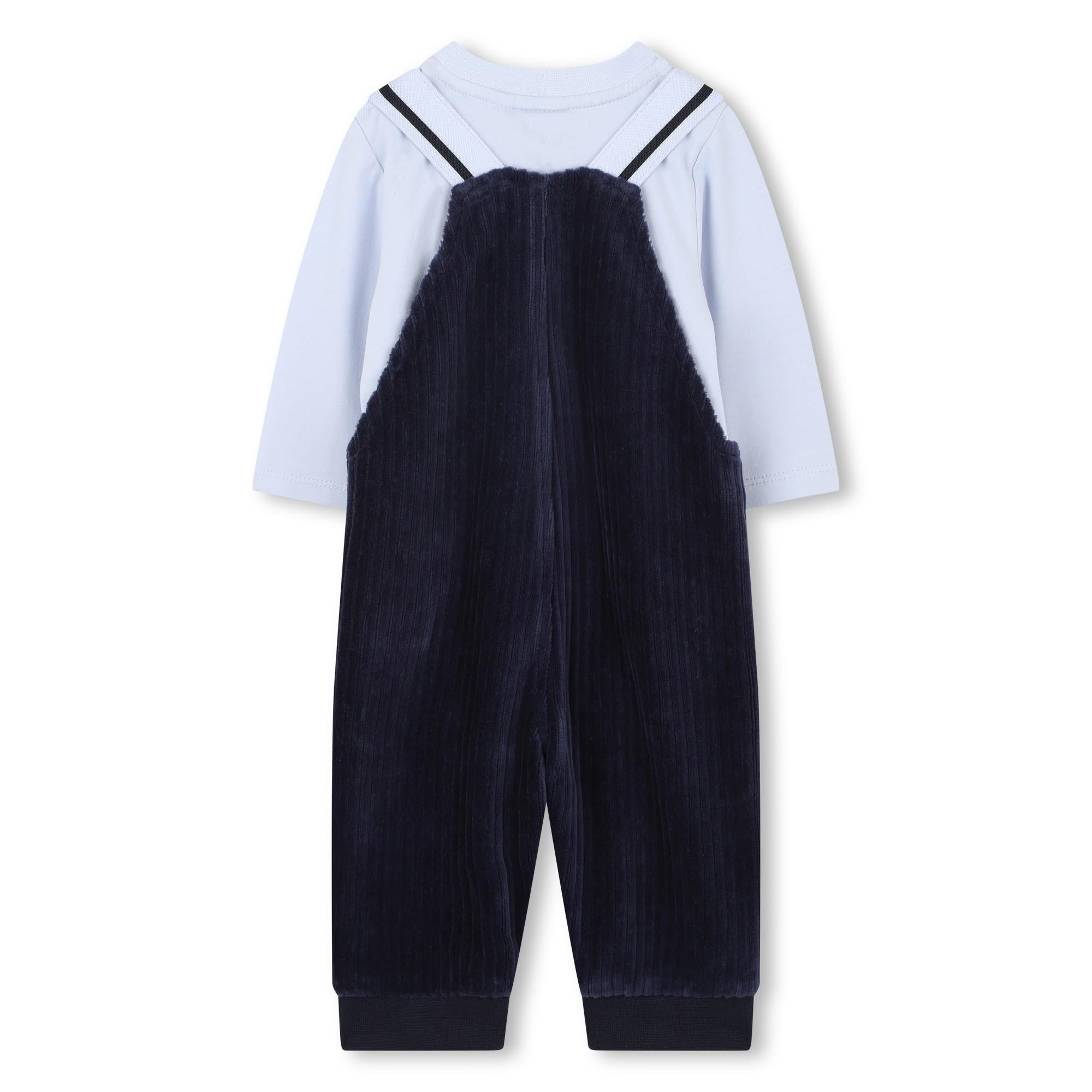 Set salopette e maglia J52540 849 BOSS 