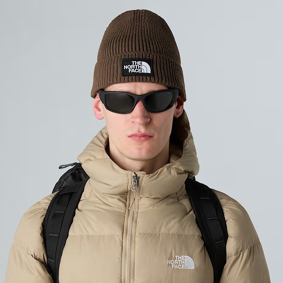 Berretto con risvolto e logo box NF0A8CHE 1OI1 THE NORTH FACE 
