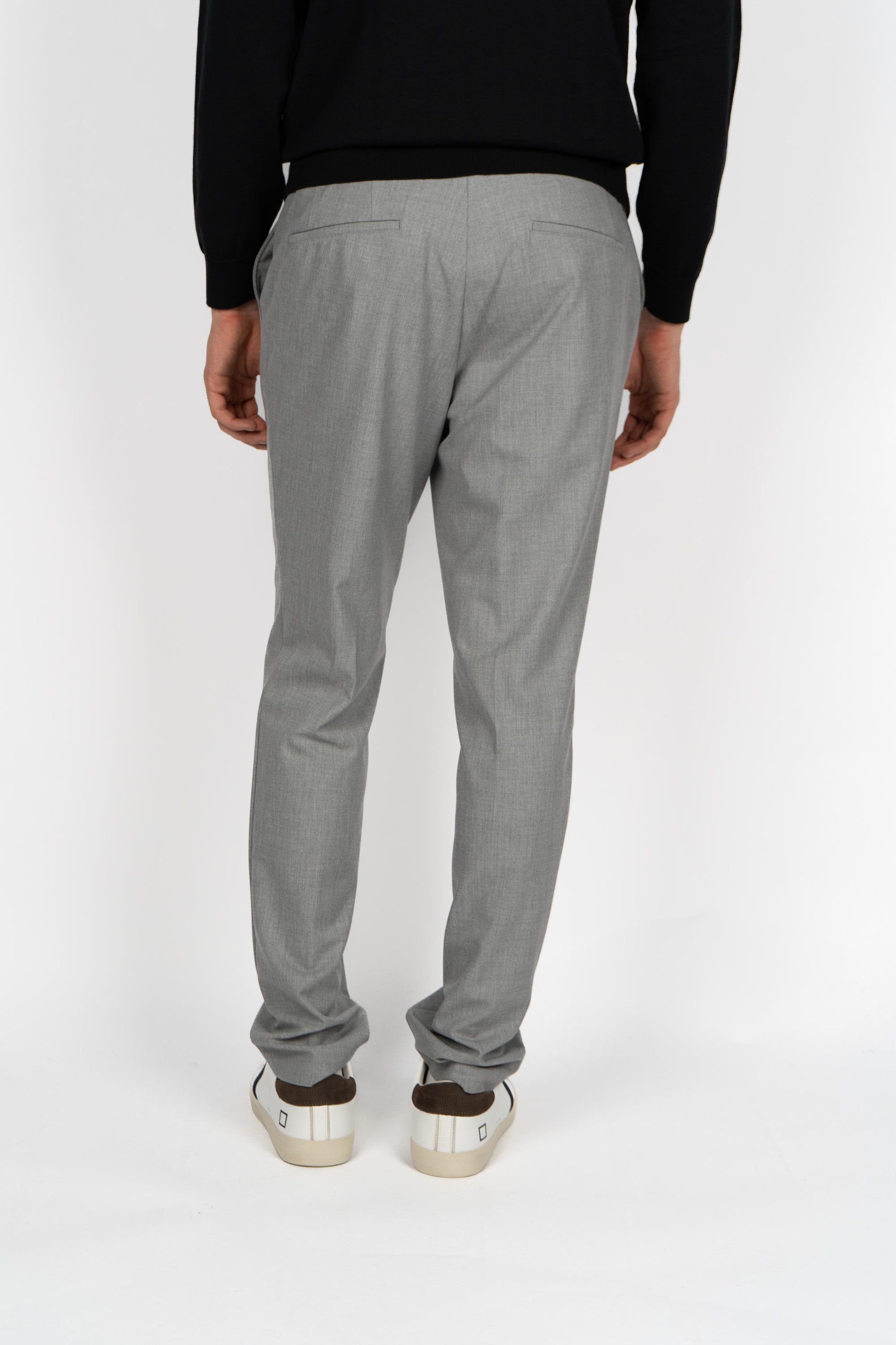 Pantaloni slim fit in tessuto stretch micro-fantasino 50539968 041 BOSS 