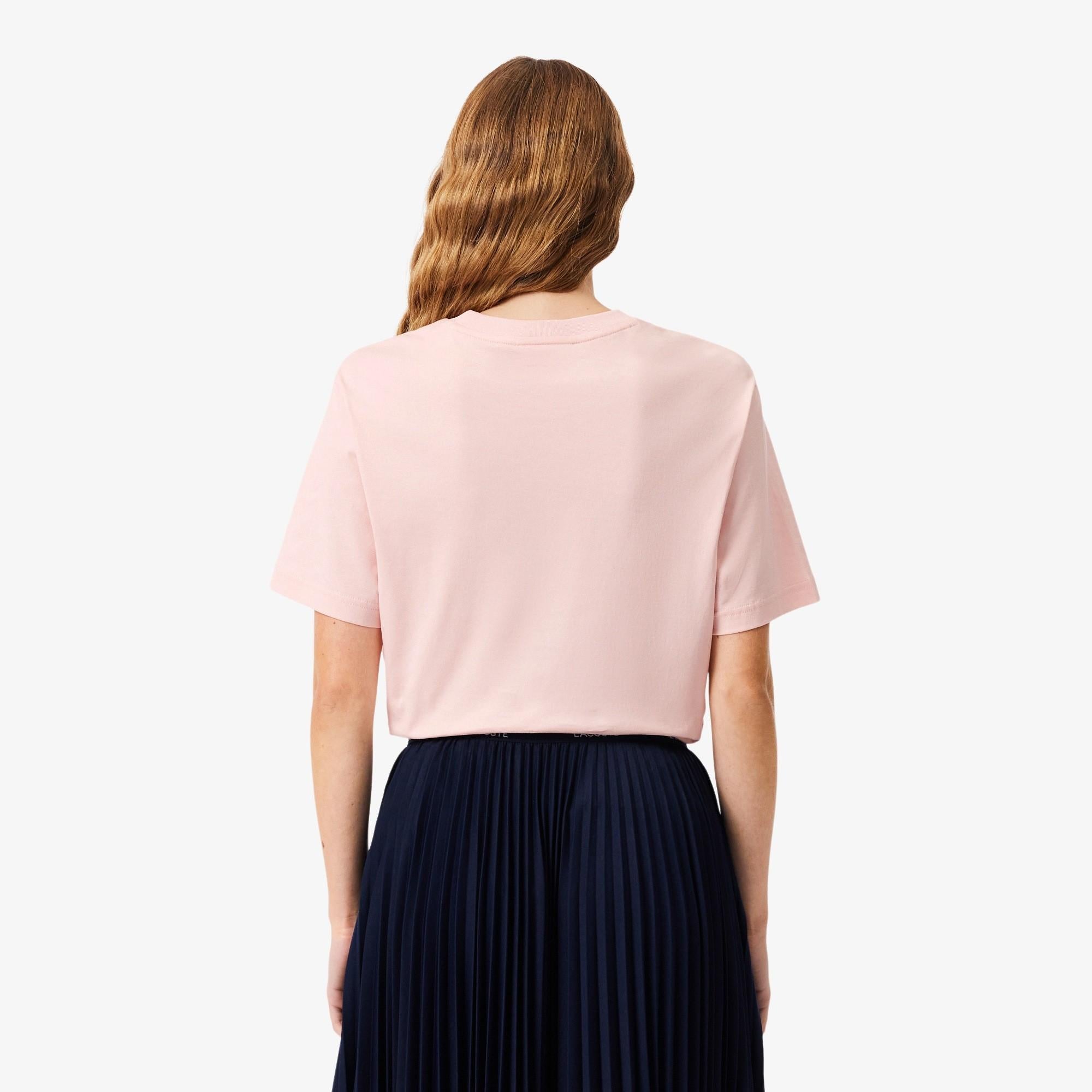 T-shirt in morbido cotone relaxed fit TF7215 ADY LACOSTE 