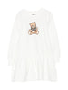 Abito con stampa Teddy Bear