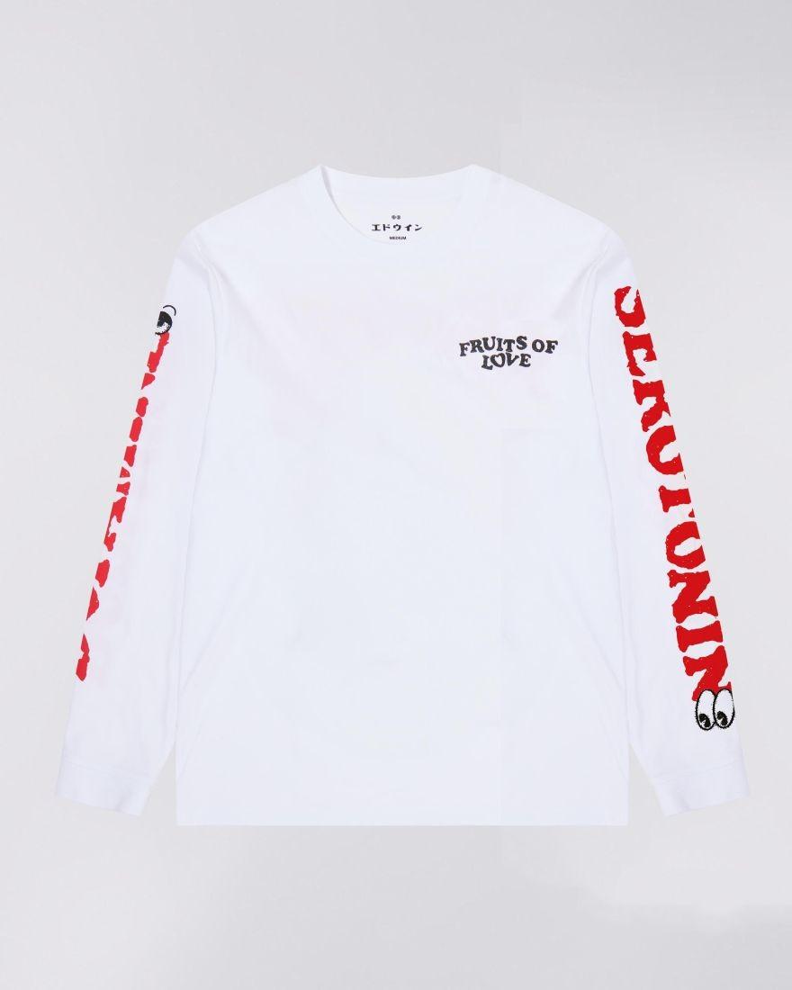 Fruits of love t-shirt Ls I035786 0267 EDWIN 