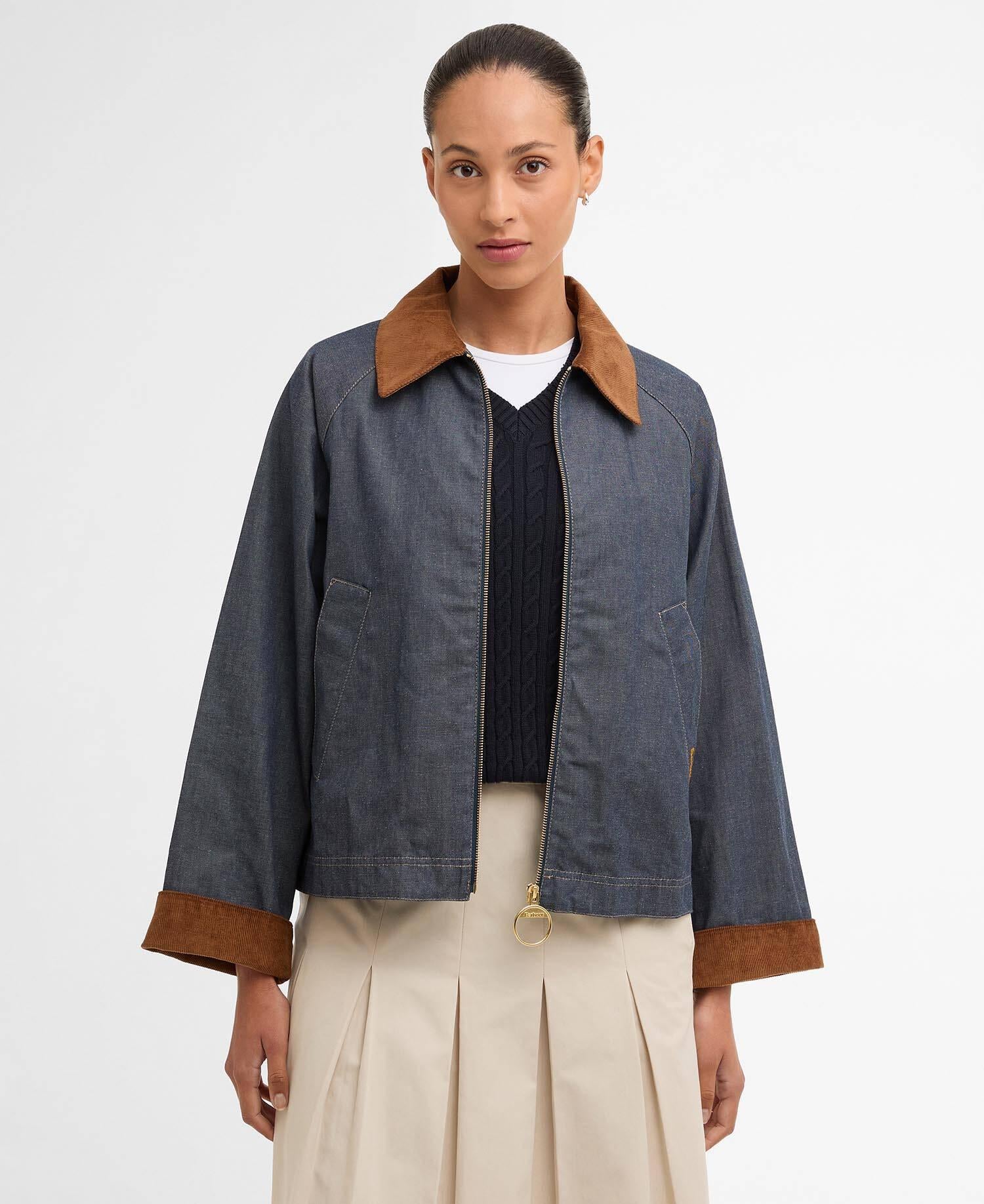 Giacca in denim Freckleton LCA0393 IN71 BARBOUR 