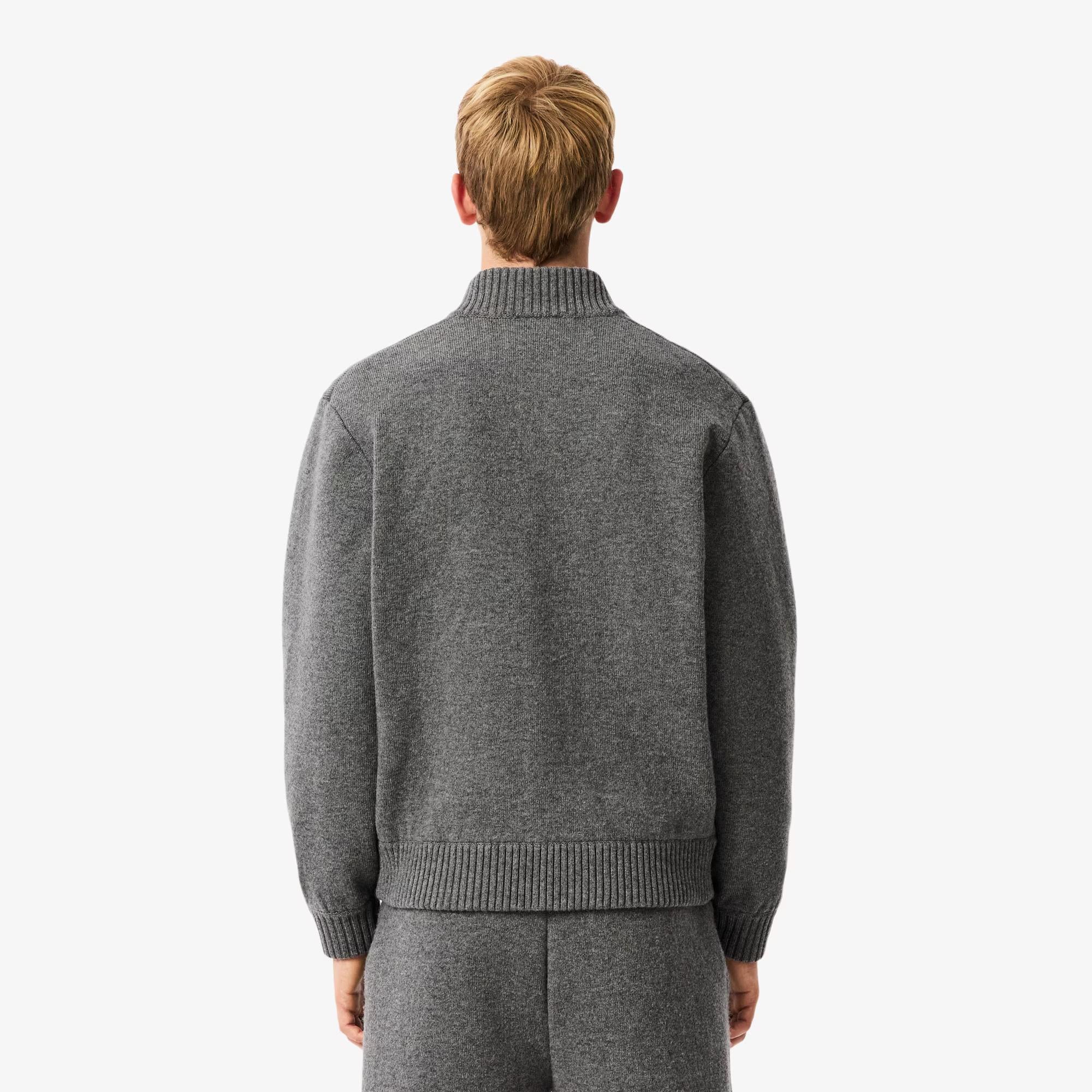 Bomber in lana merinos AH5170 050 LACOSTE 